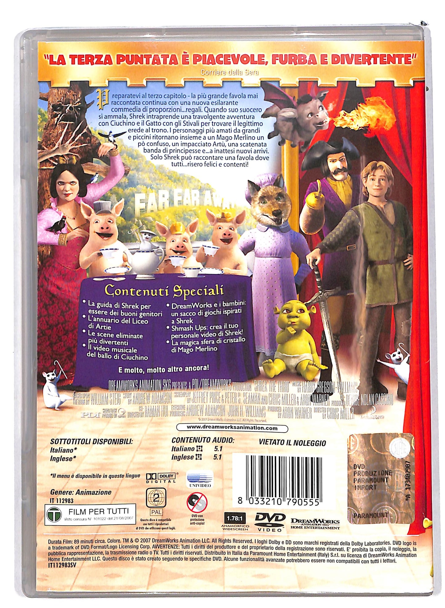 EBOND Shrek terzo DVD D629927