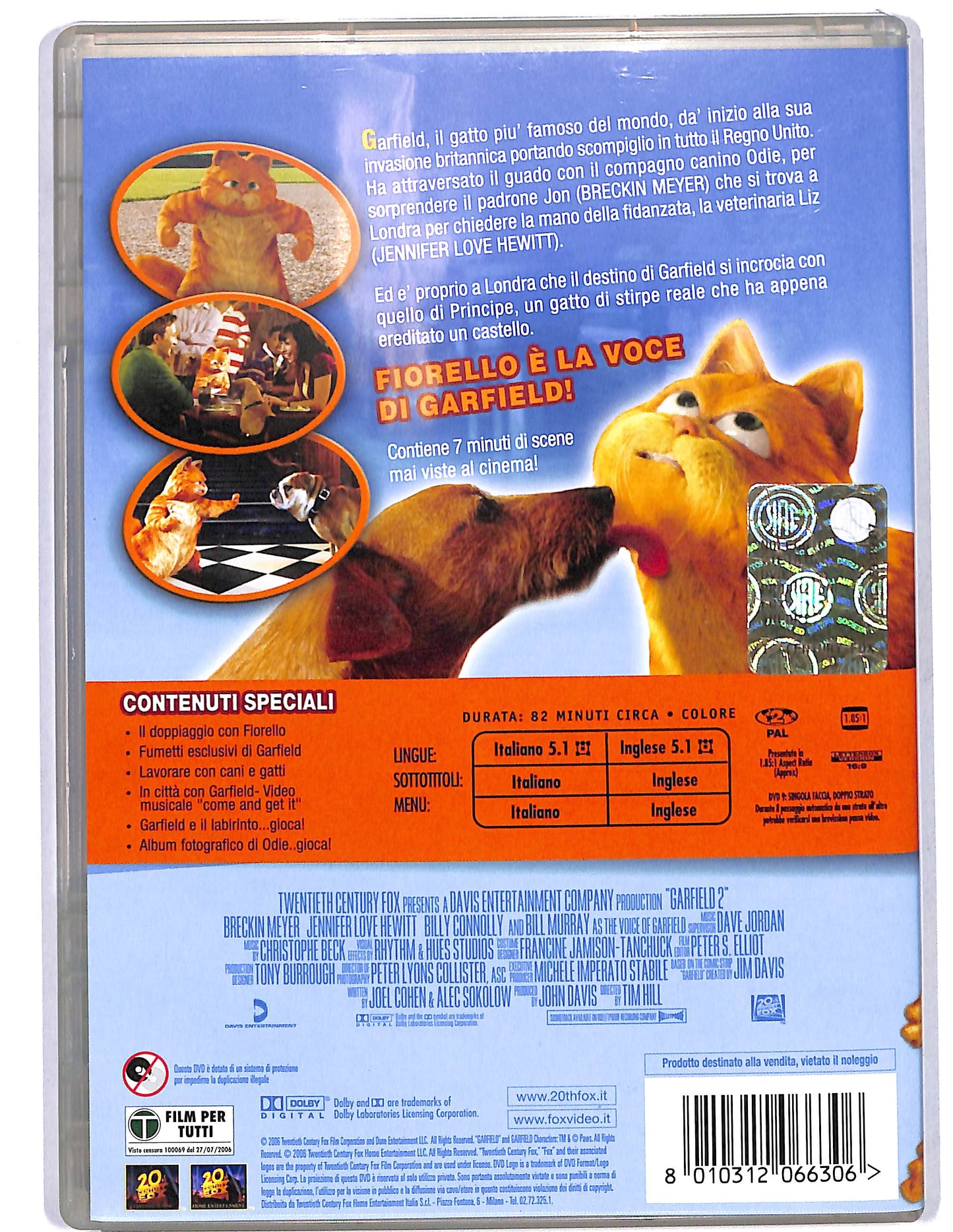 EBOND Garfield 2 DVD D630053