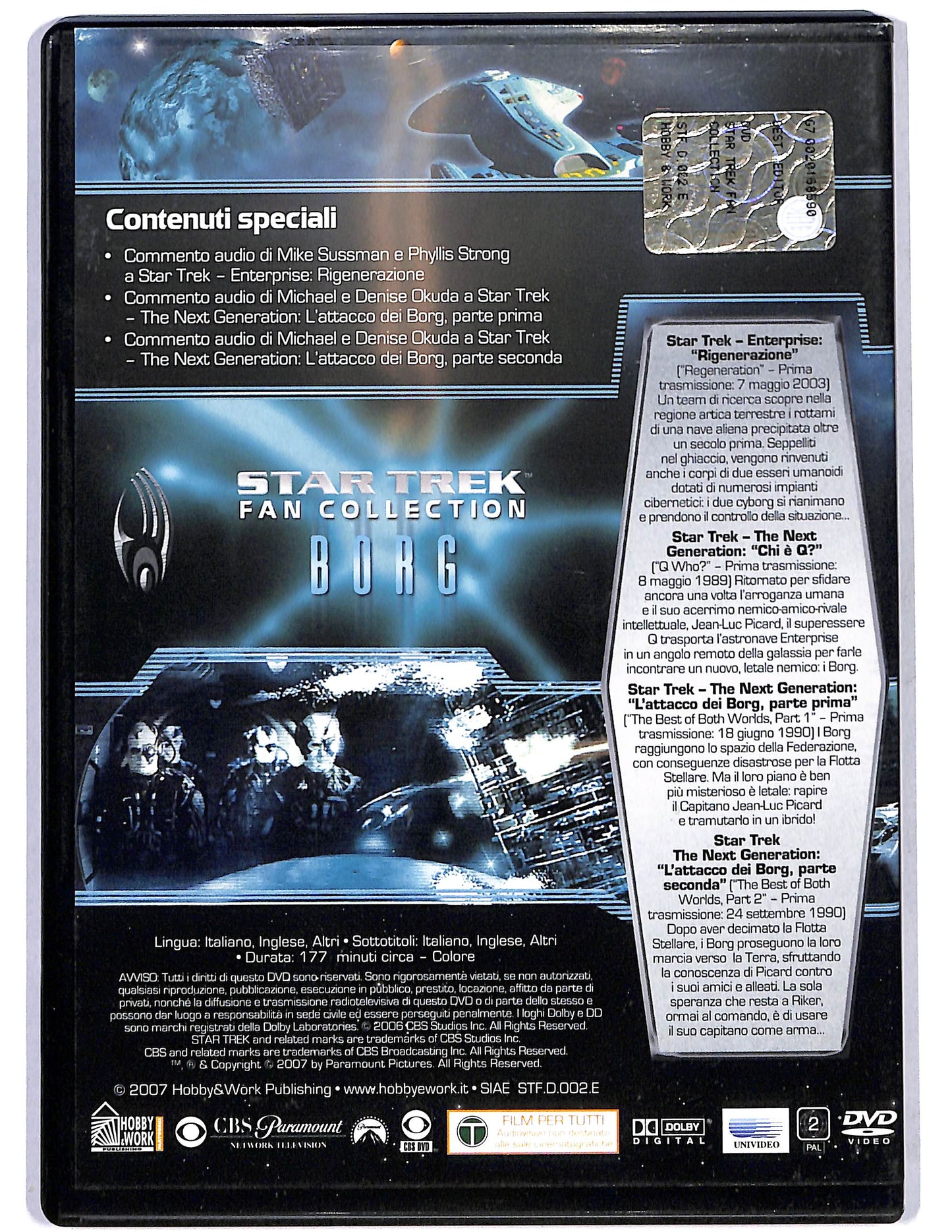 EBOND Star Trek Borg VOL.1 EDITORIALE DVD D630207