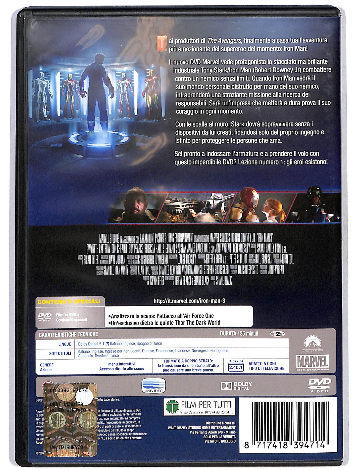 EBOND Iron Man 3 DVD D630246