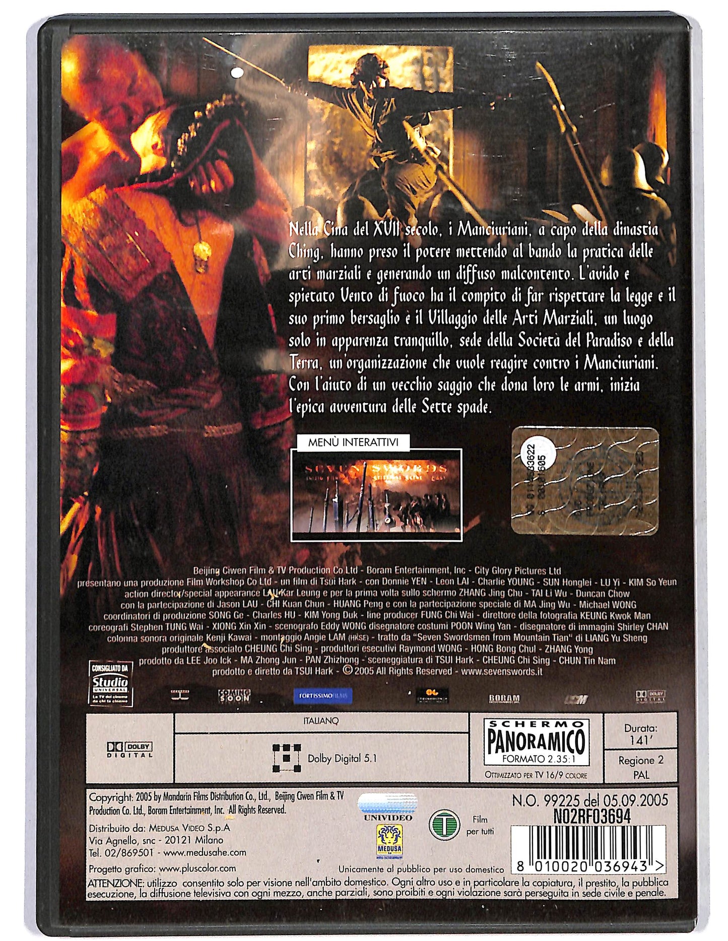 EBOND Seven Swords- NOLEGGIO DVD D630339