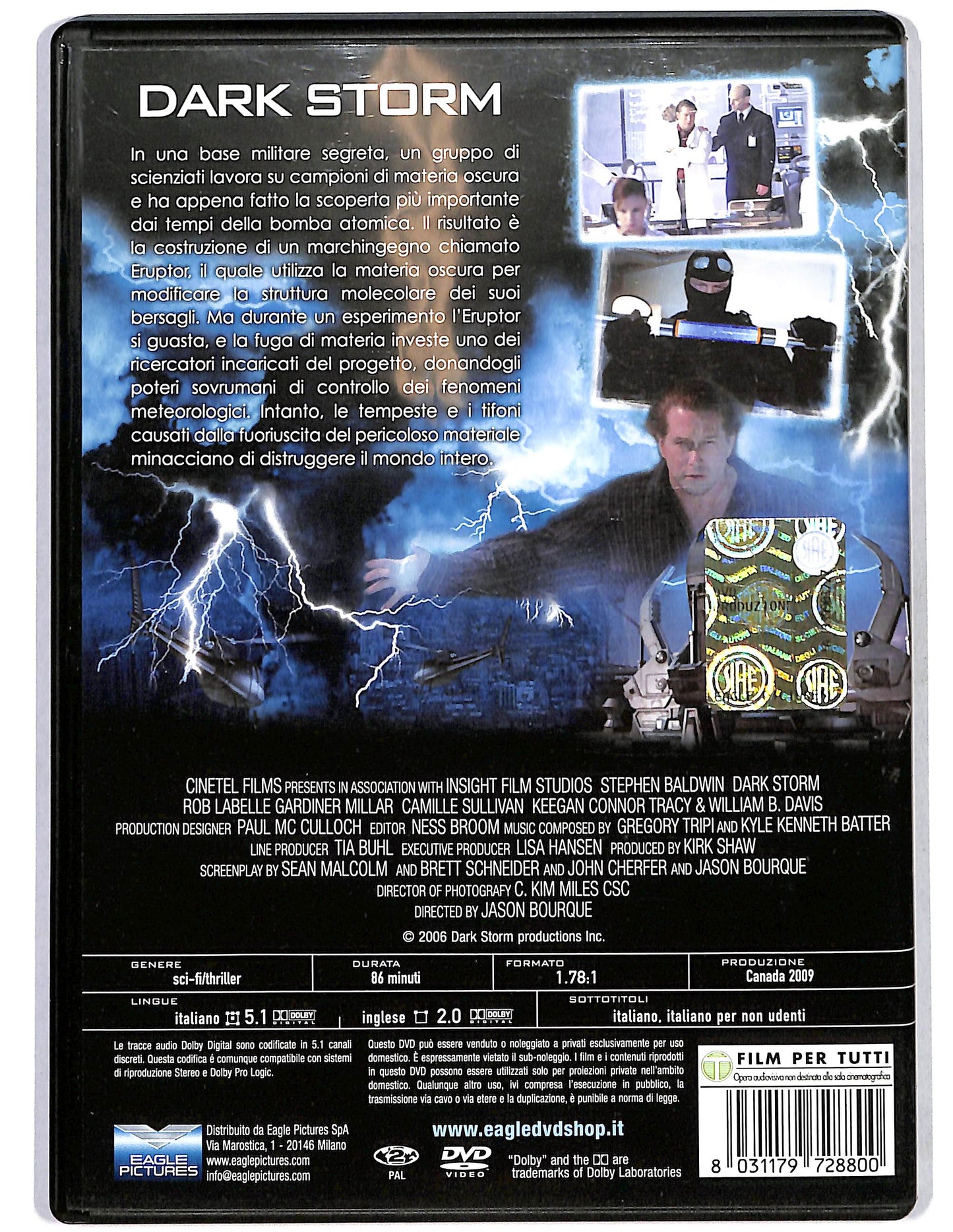 EBOND Dark Storm NOLEGGIO DVD D630344