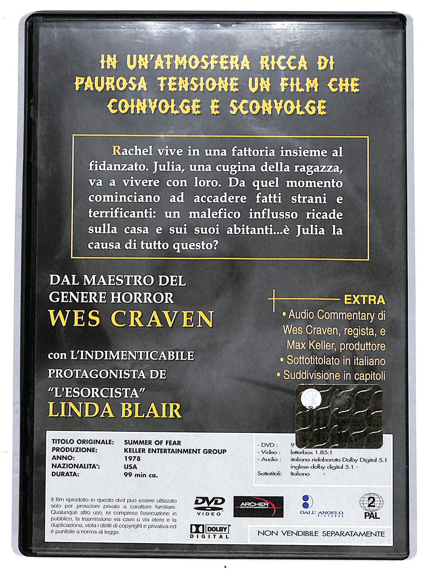 EBOND Summer of Fear EDITORIALE DVD D630428
