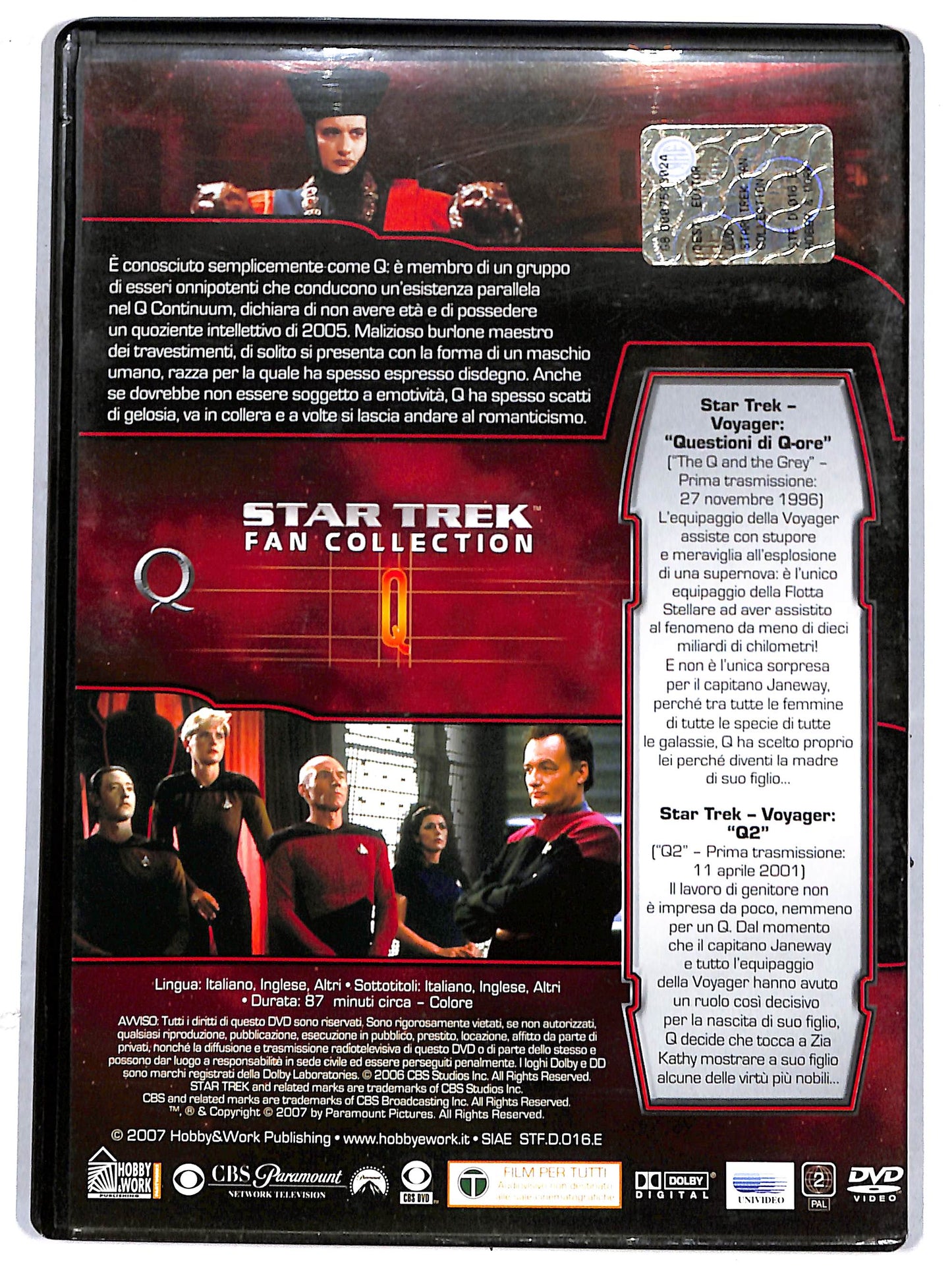 EBOND Star Trek. Q Fan Collection vol 4 EDITORIALE DVD D630452