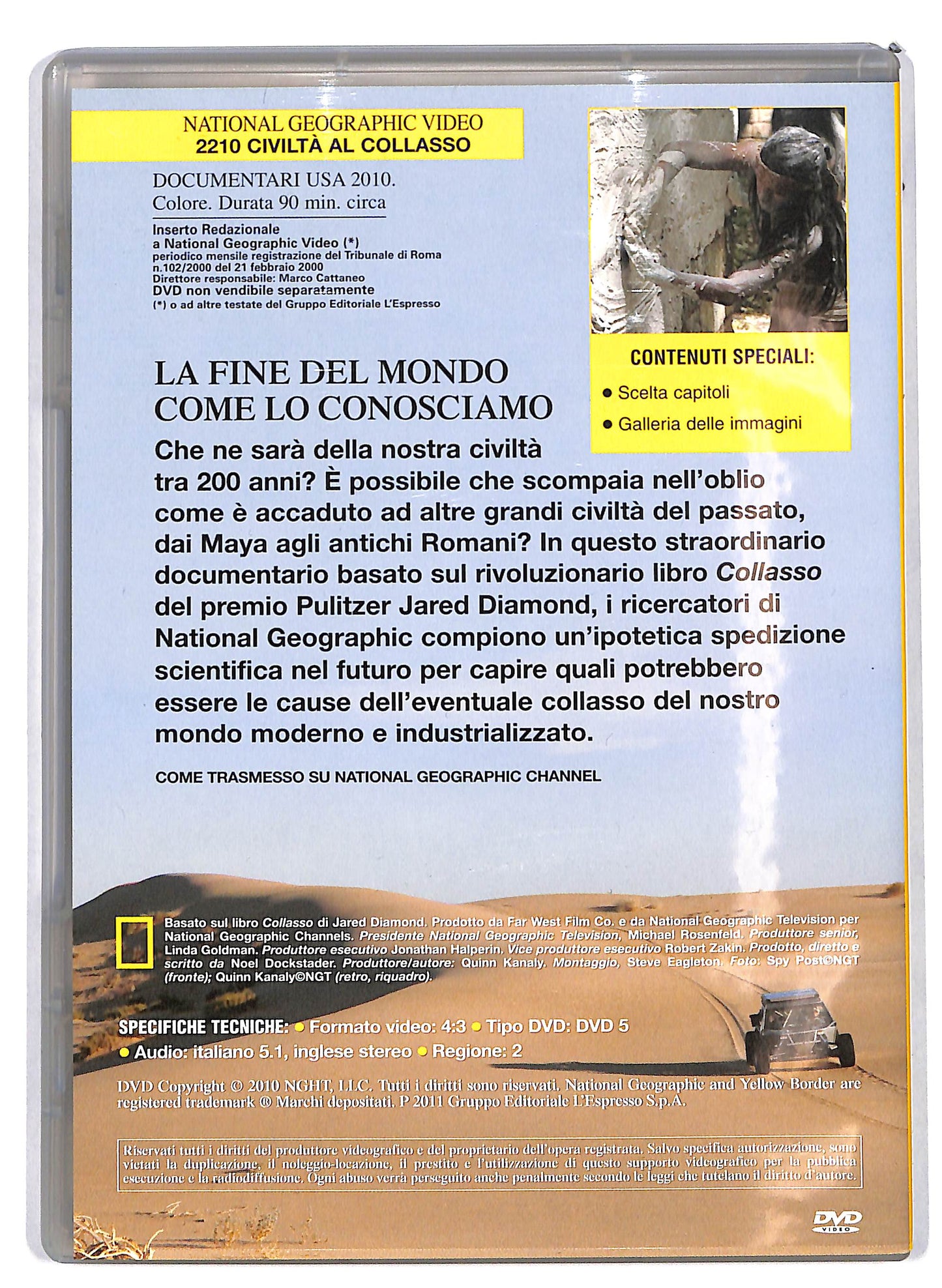 EBOND National geographic 2210 civilta al collasso vol.96 EDITORIALE DVD D630512