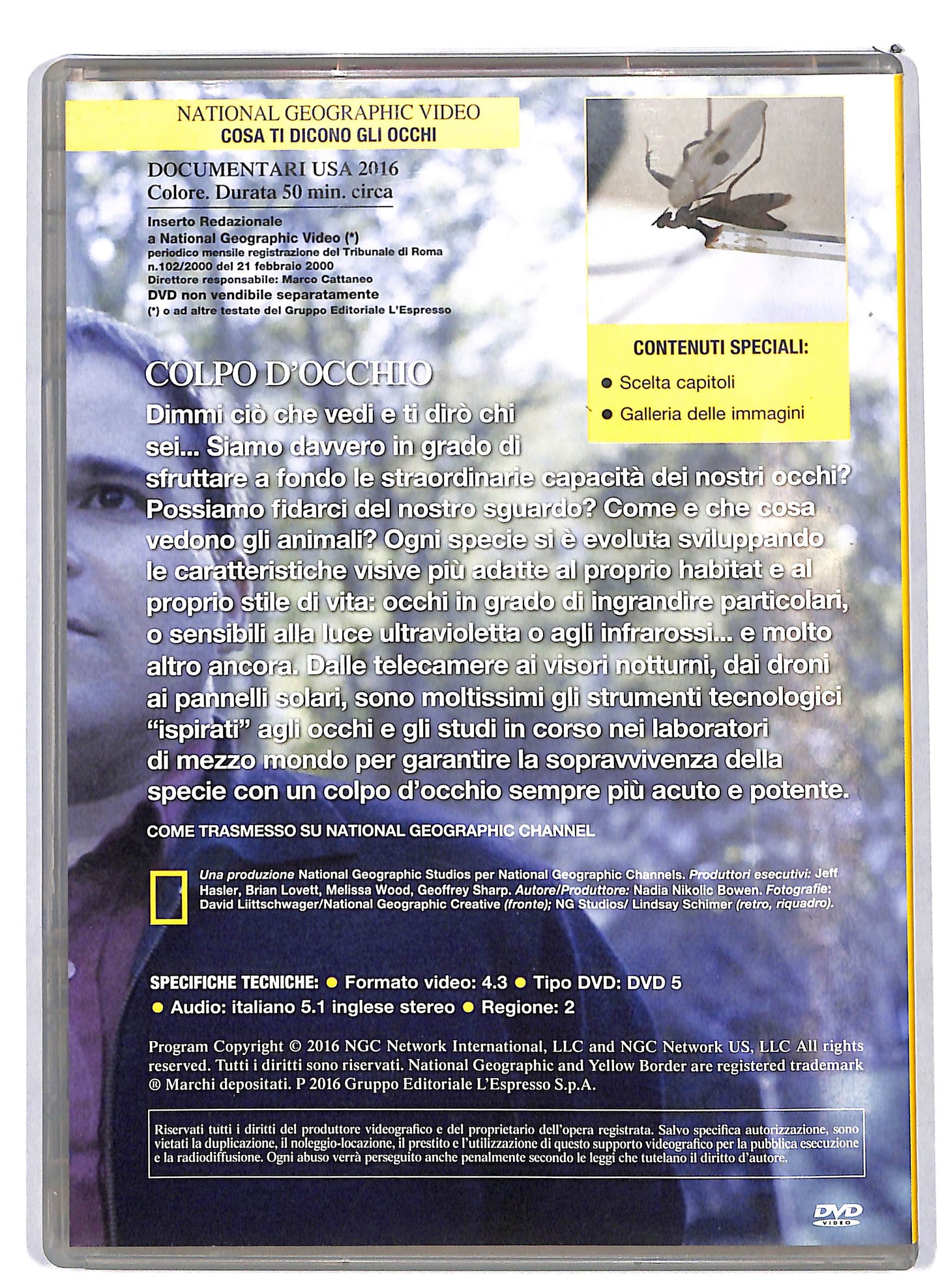 EBOND Cosa ti dicono gli occhi Vol.161 EDITORIALE DVD D630547