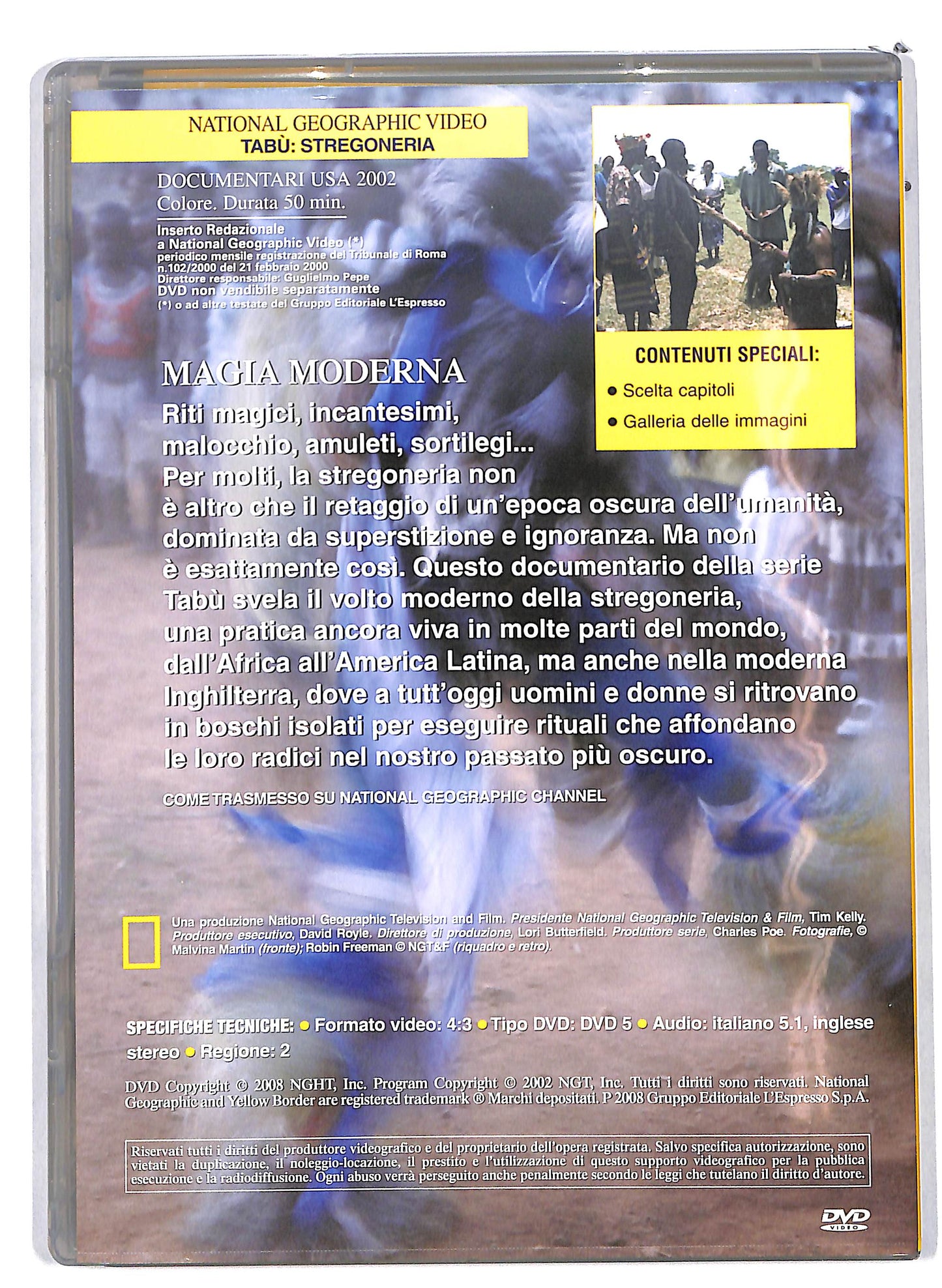 EBOND Tabu: Stregoneria Vol.69 EDITORIALE DVD D630557