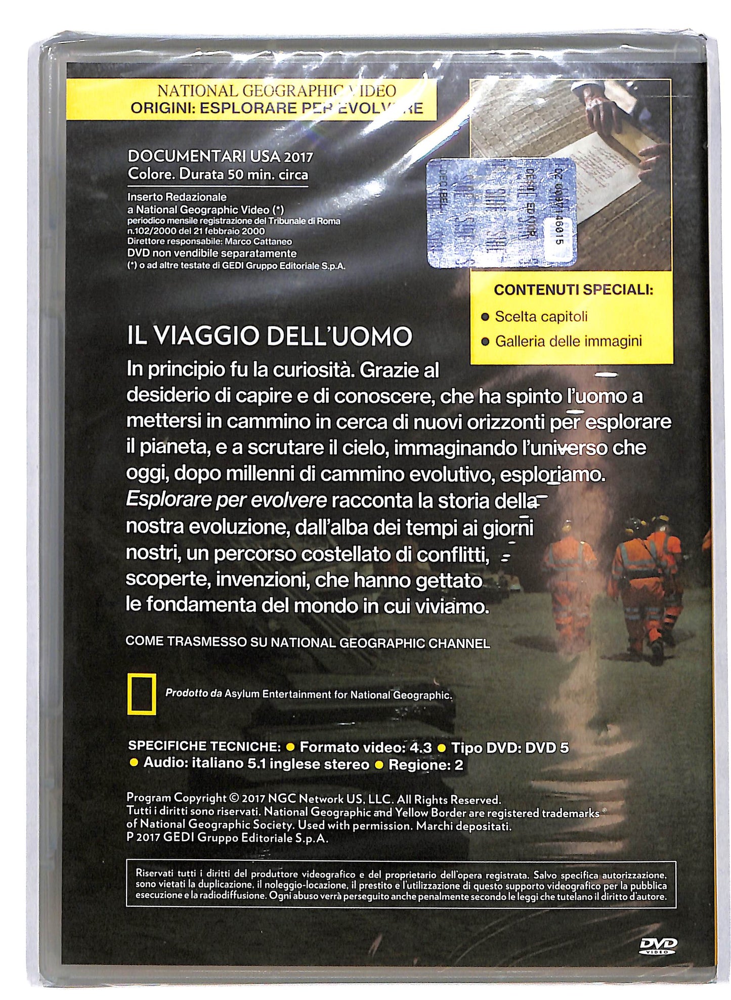 EBOND Origini esplorare per evolvere vol. 176 EDITORIALE DVD D630563