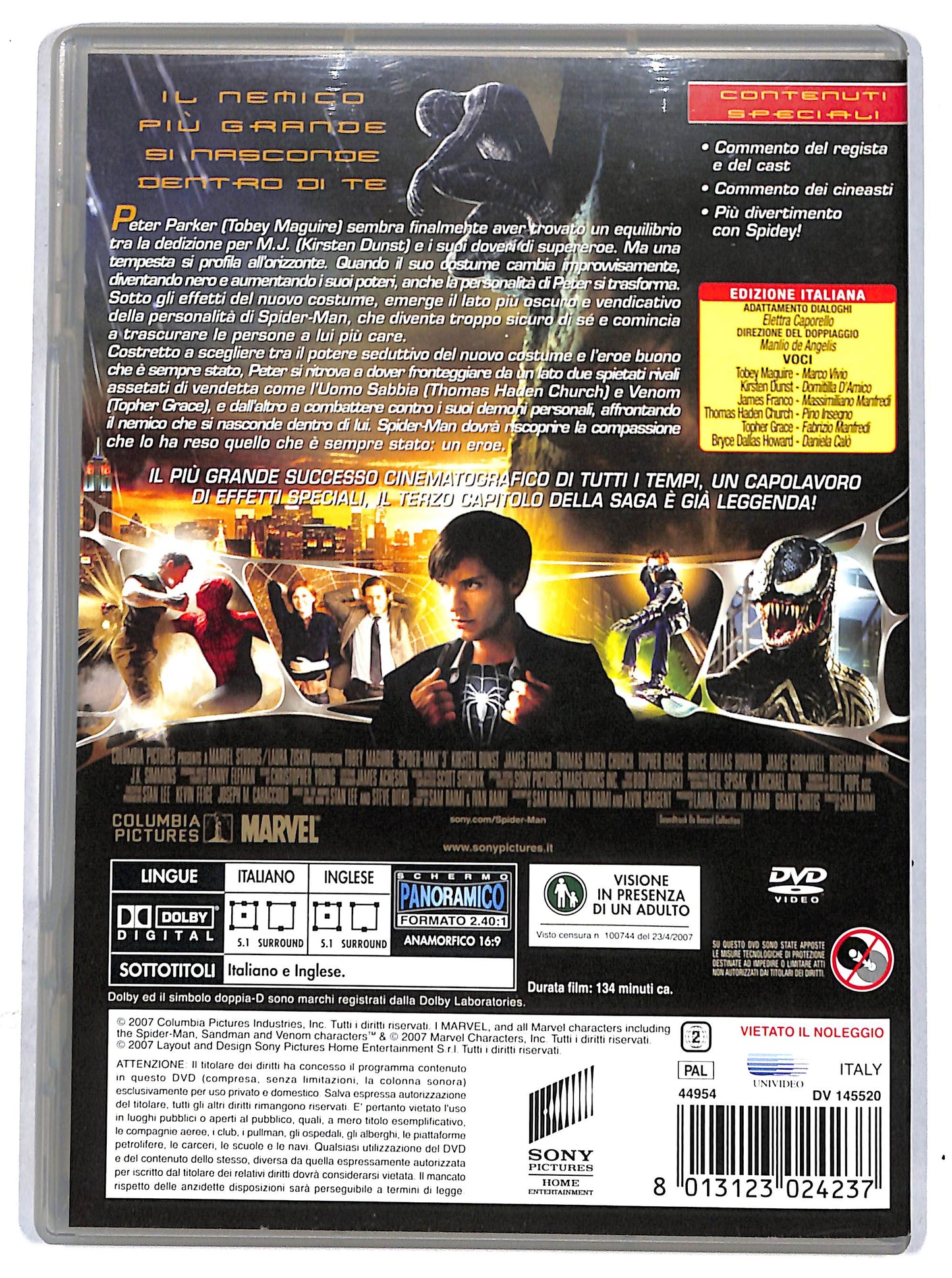 EBOND spider-man 3 DVD D630623