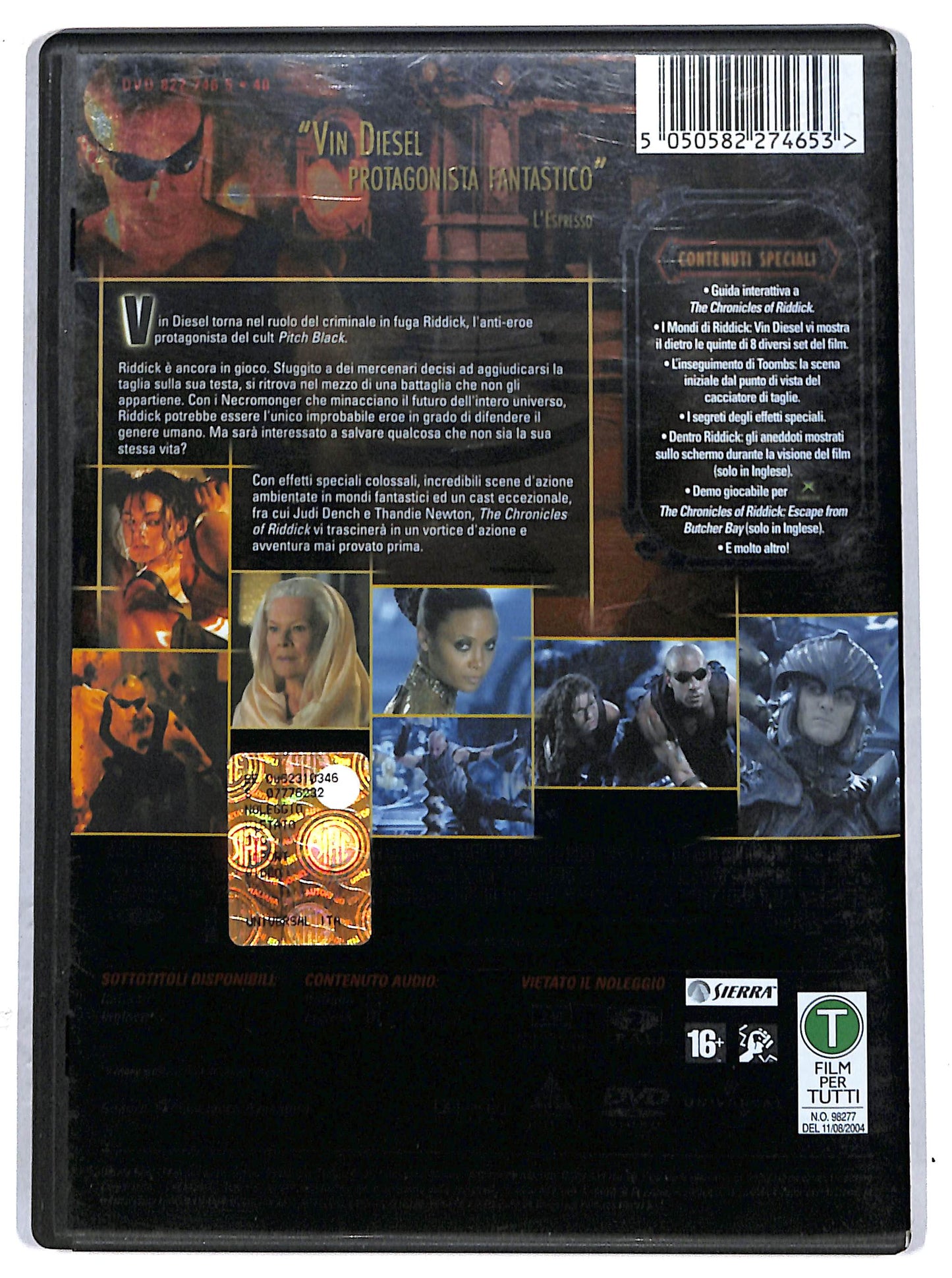 EBOND Riddick DVD D630626