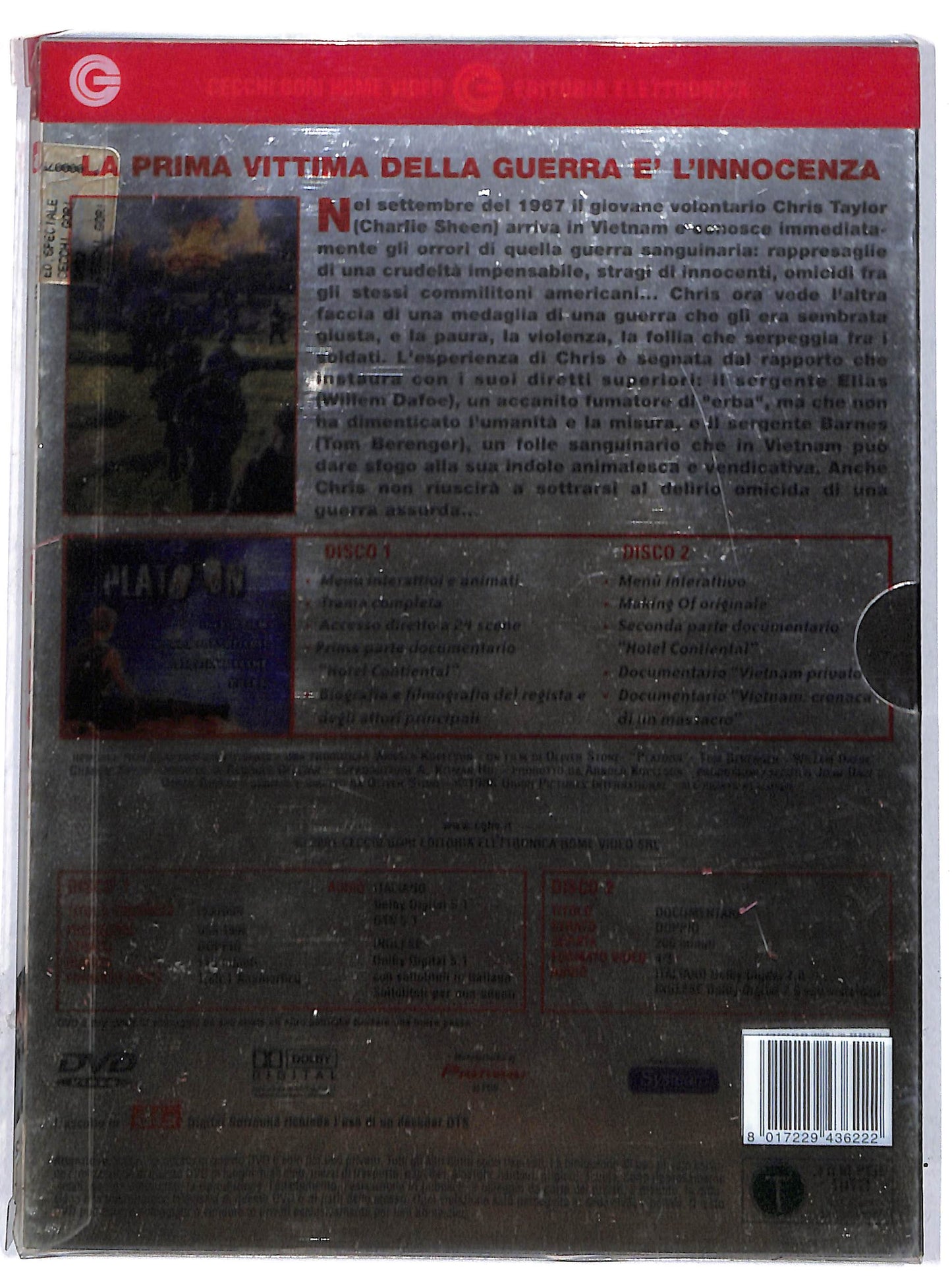 EBOND platoon DIGIPACK DVD D630650