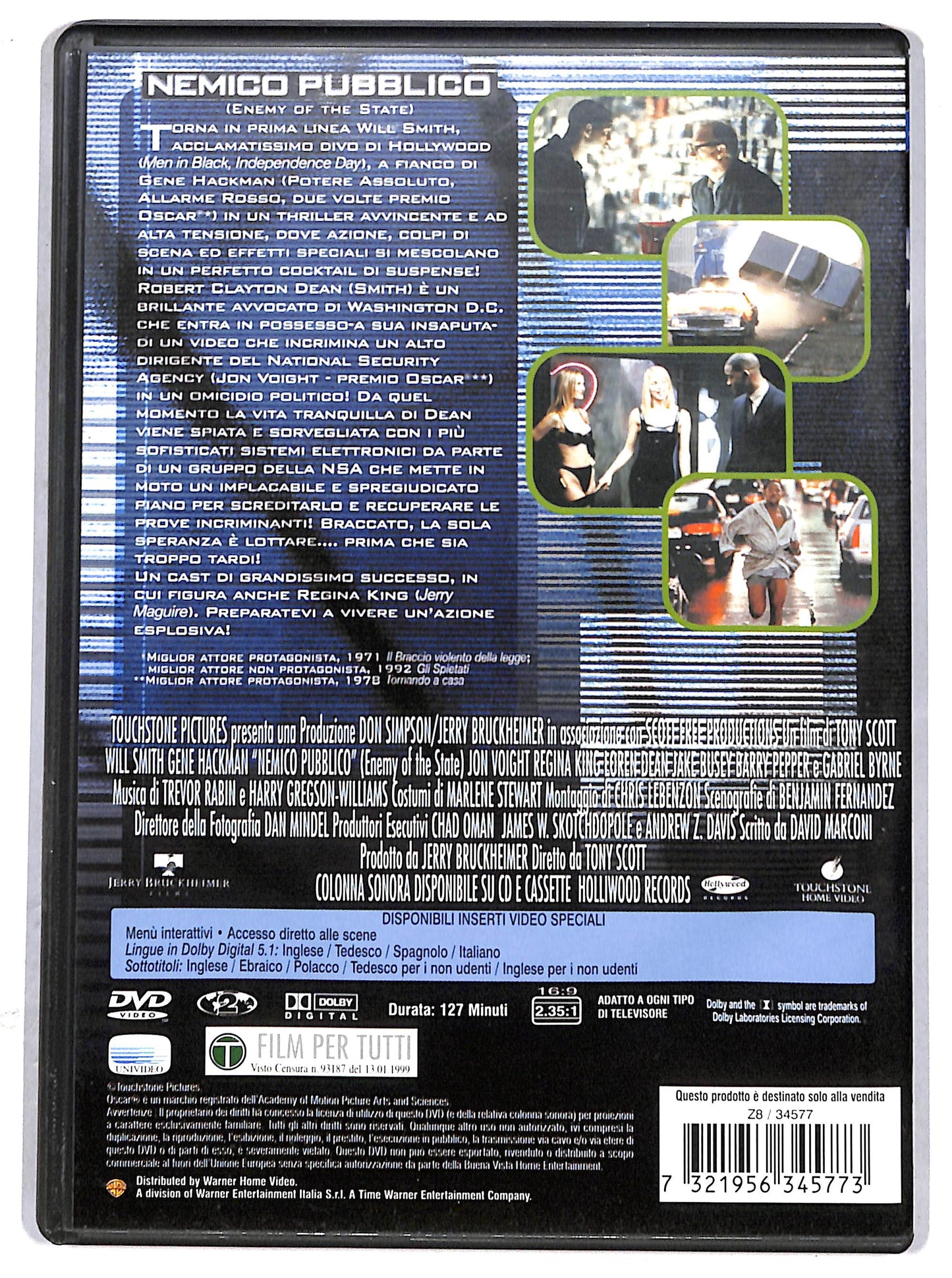 EBOND nemico pubblico DVD D630748