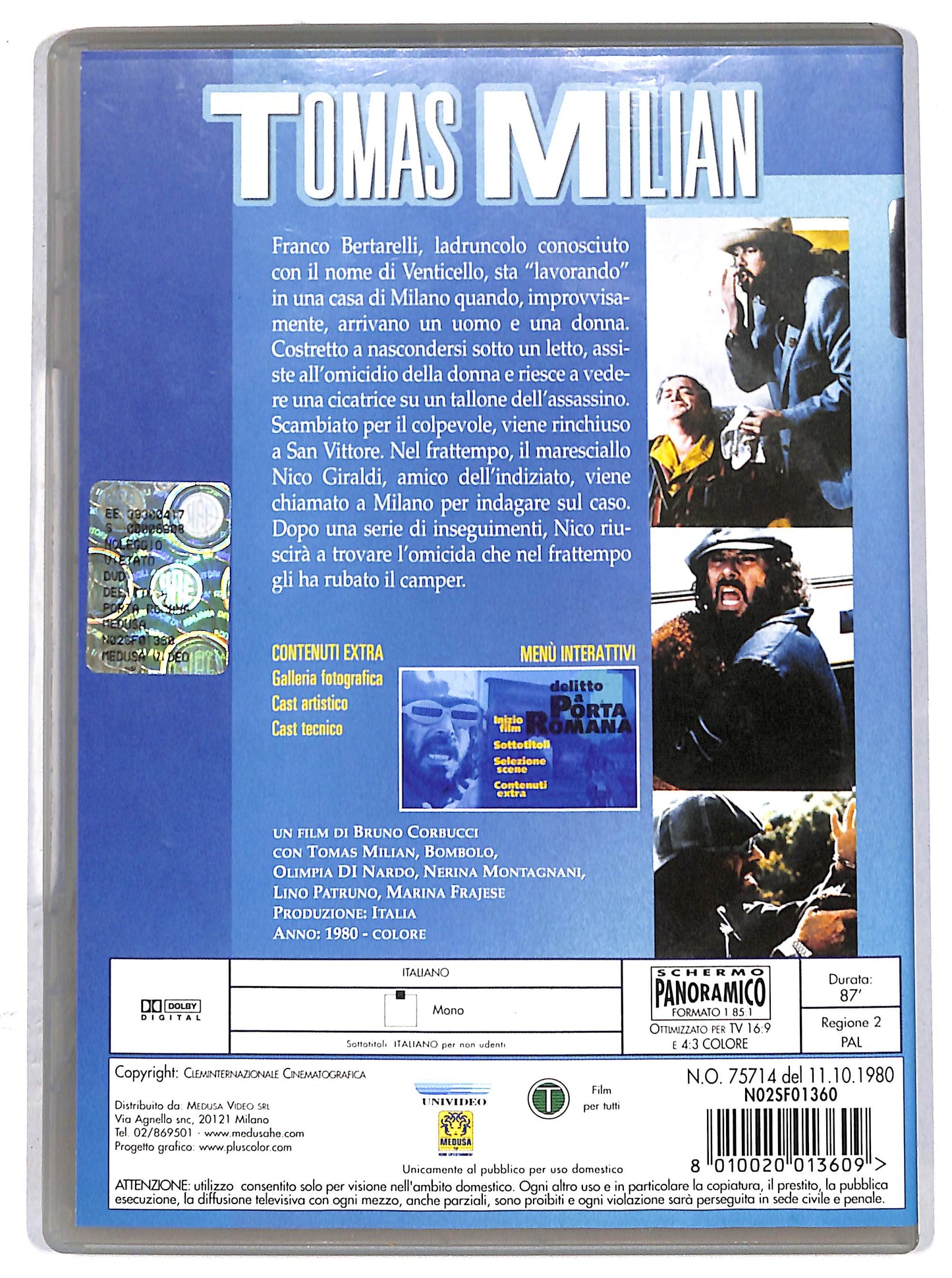 EBOND delitto a porta romana DVD D630755