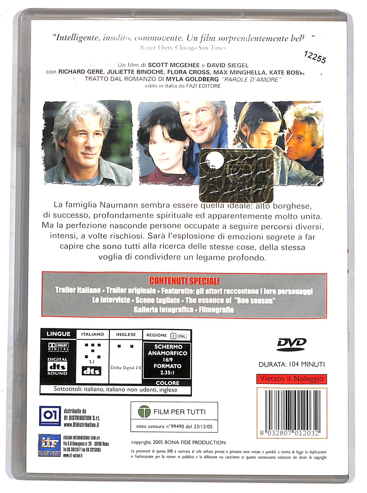EBOND parole d'amore DVD D630764