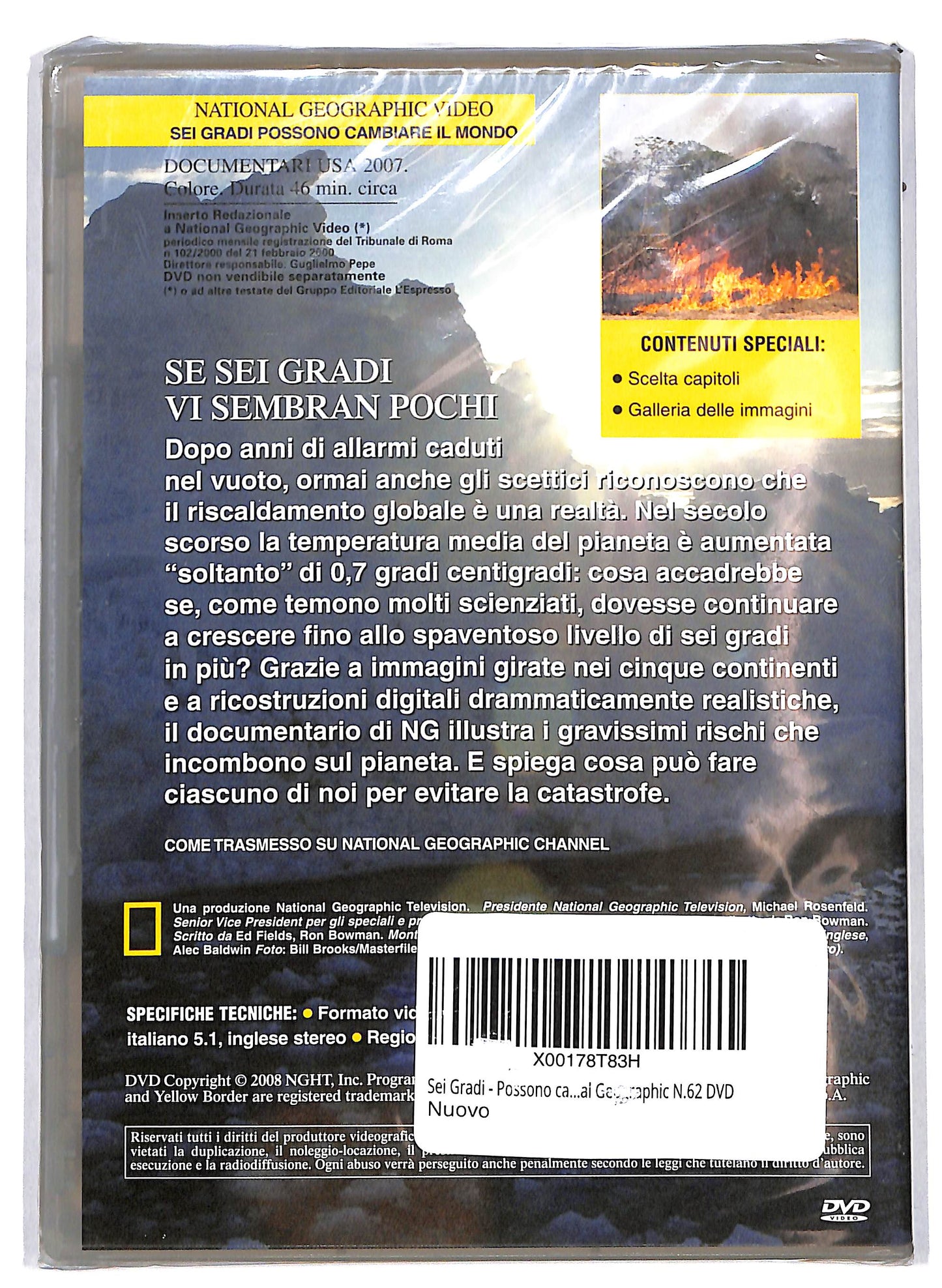 EBOND Sei Gradi Possono cambiare il mondo vol.62 EDITORIALE DVD D630803