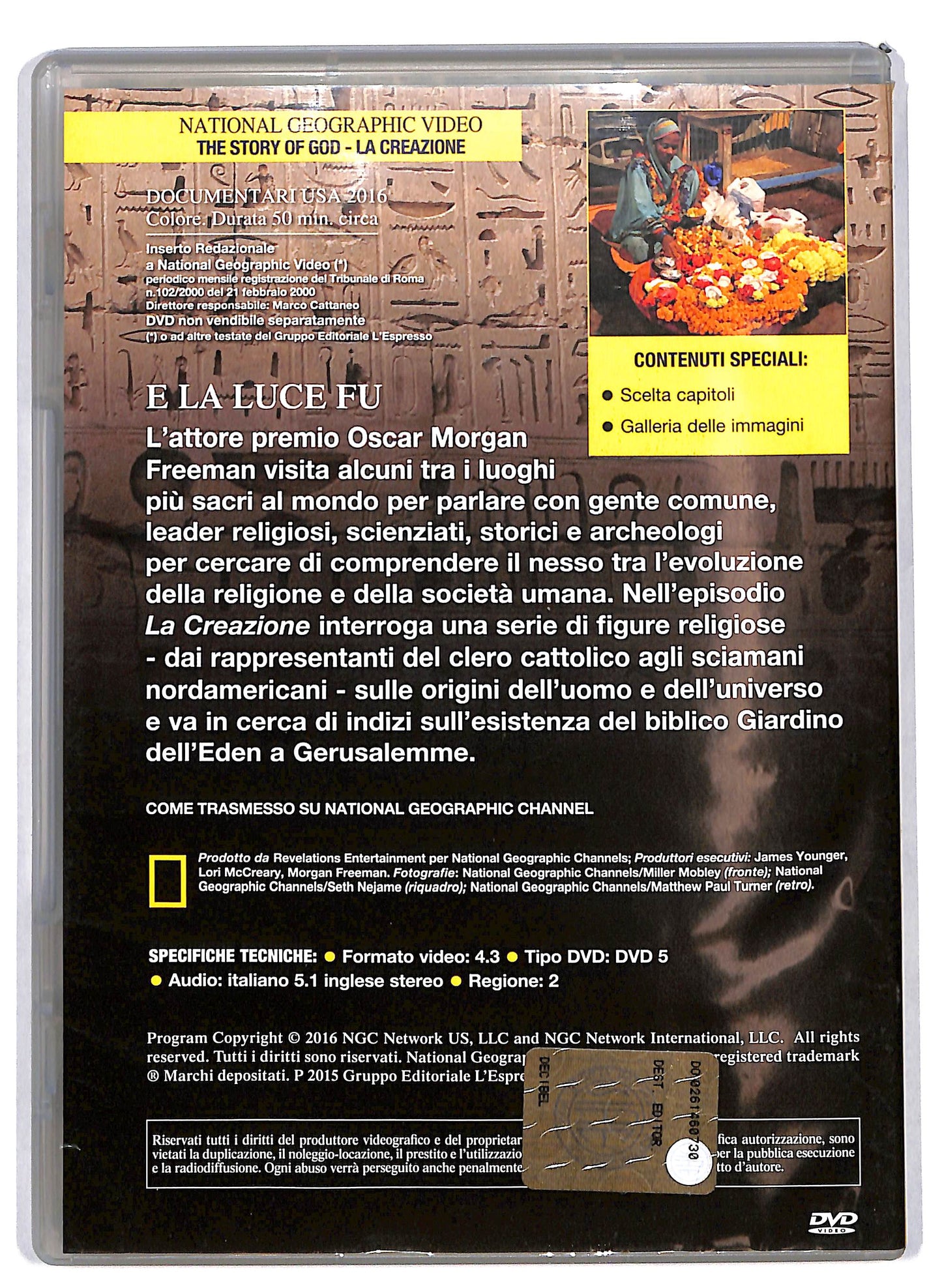 EBOND The Story of God - La Creazione vol.166 EDITORIALE DVD D630810