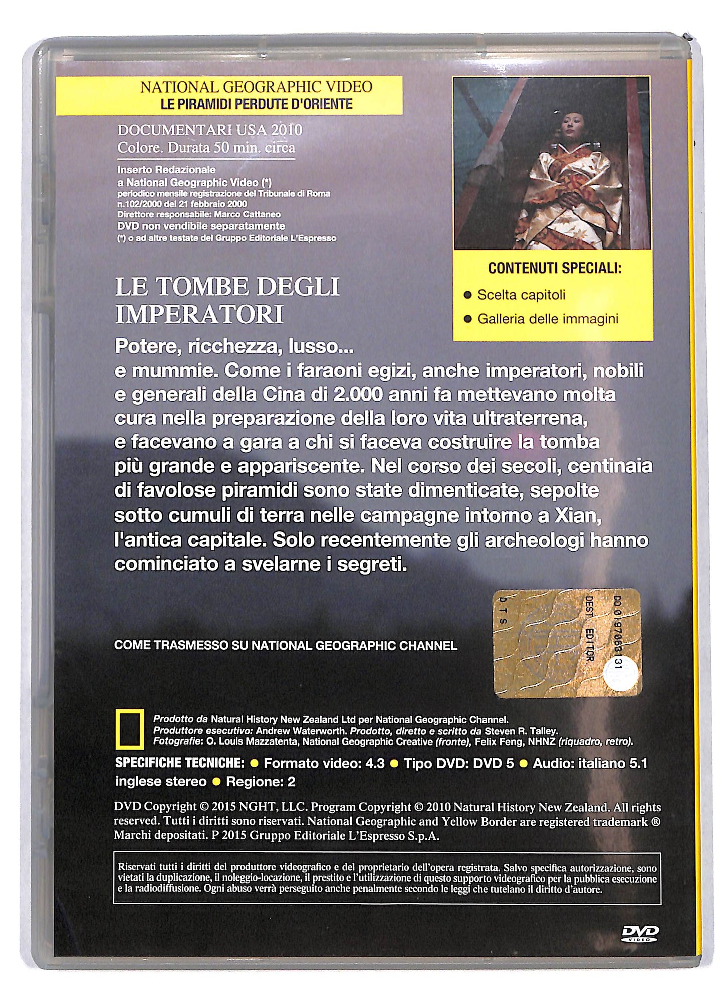 EBOND Le piramidi perdute d'oriente vol.149 EDITORIALE DVD D630812