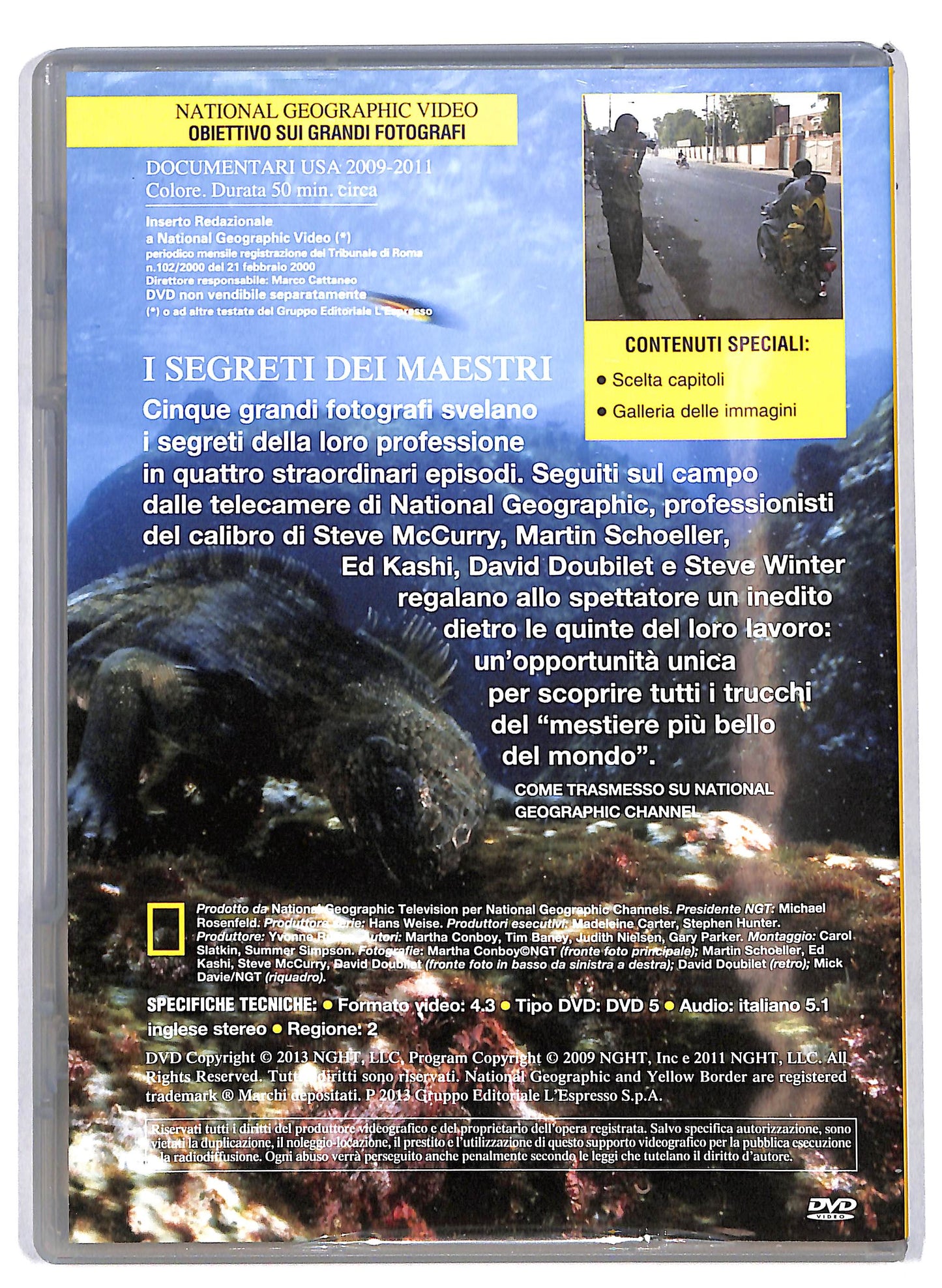 EBOND Obiettivo sui grandi fotografi Vol.128 EDITORIALE DVD D630823