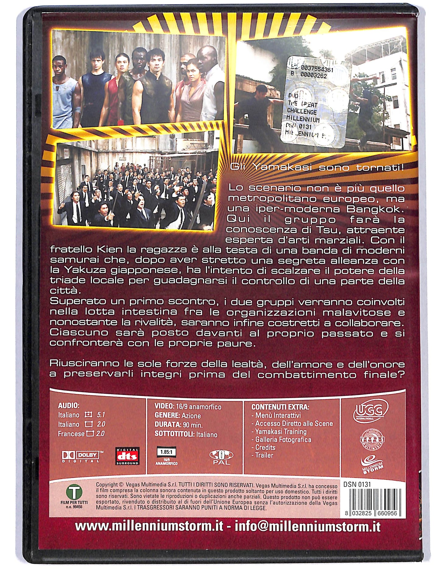 EBOND The great challenge-I figli del vento DVD D631123
