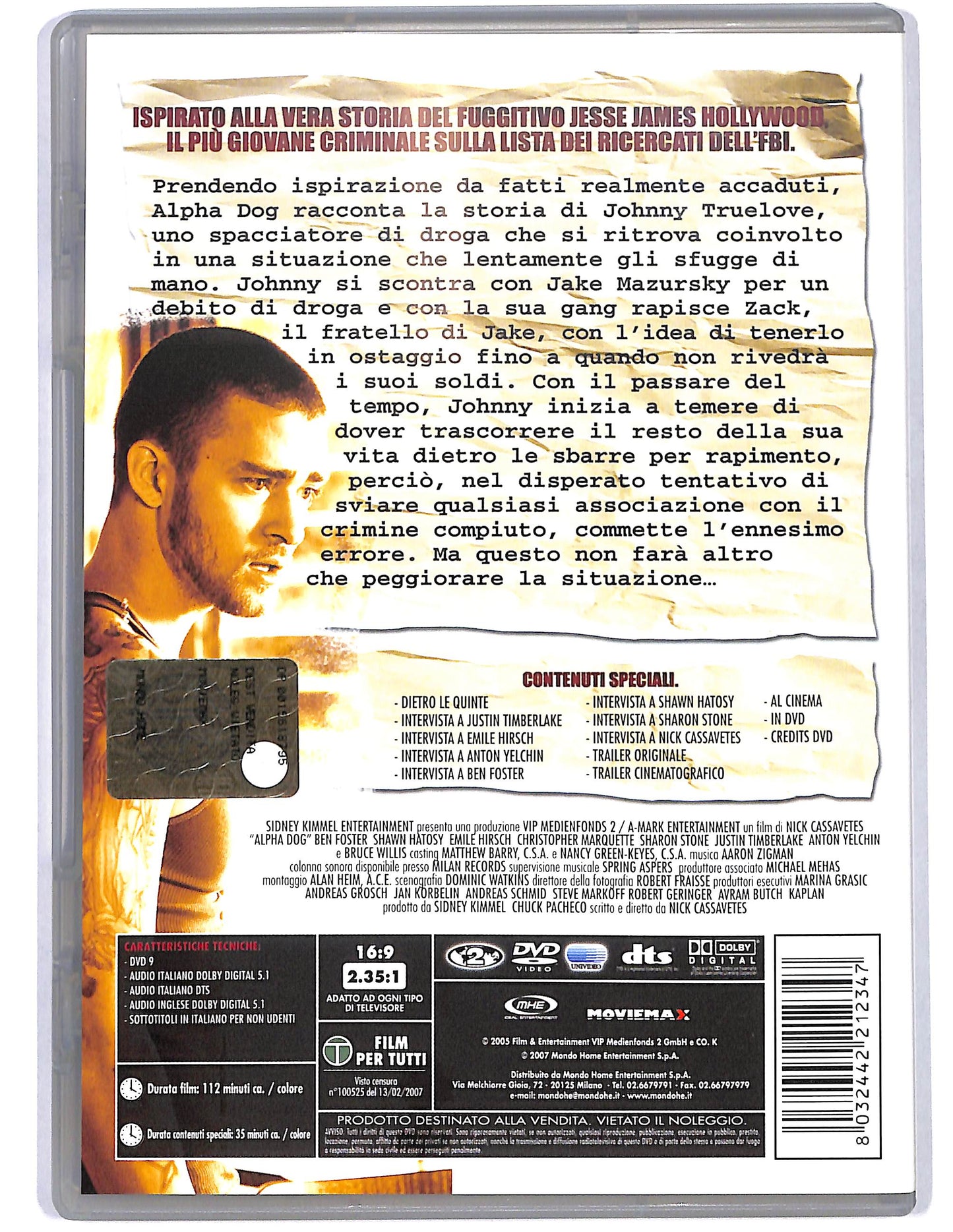 EBOND Alpha Dog DVD D631205