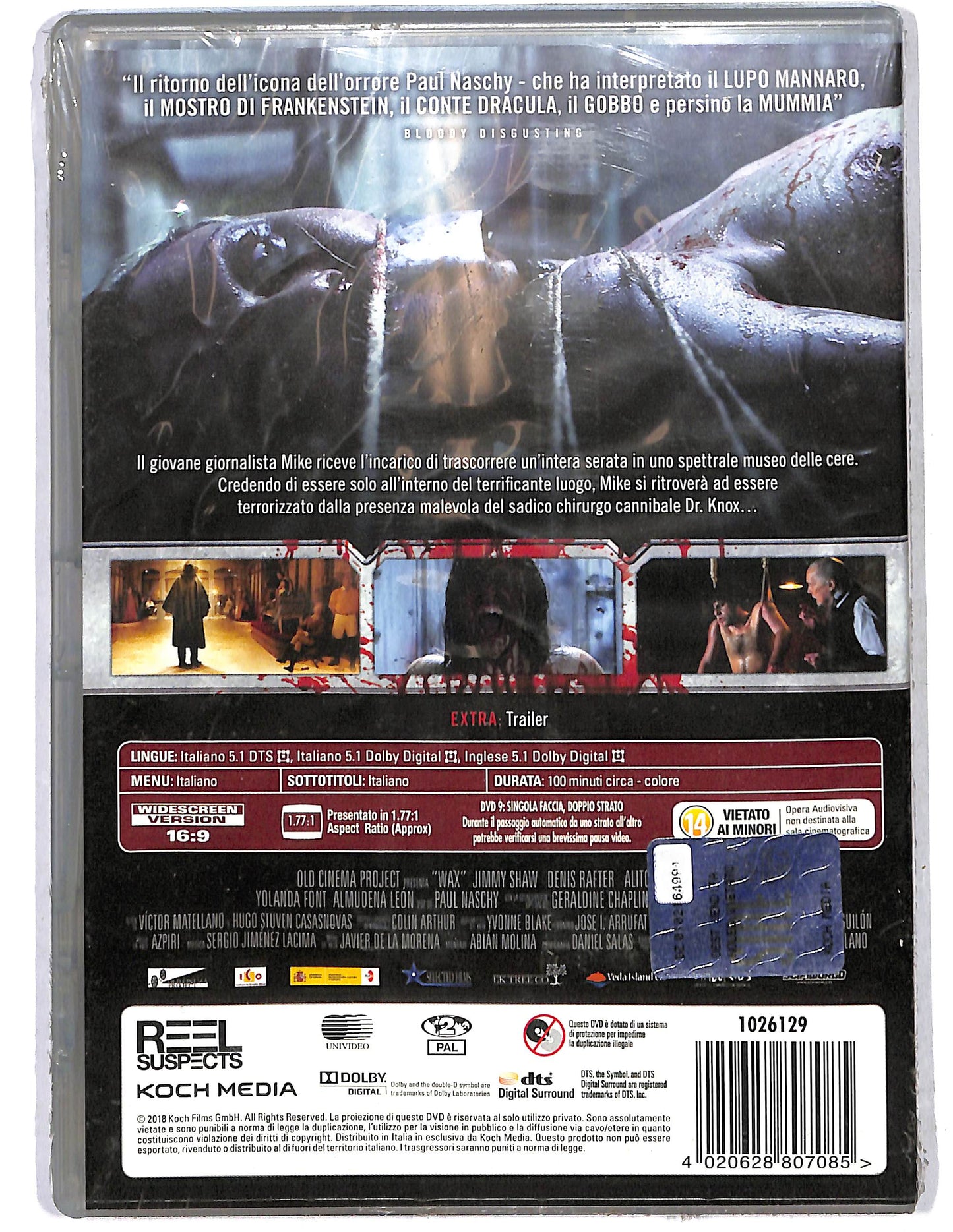 EBOND Wax Il museo delle cere DVD D631324