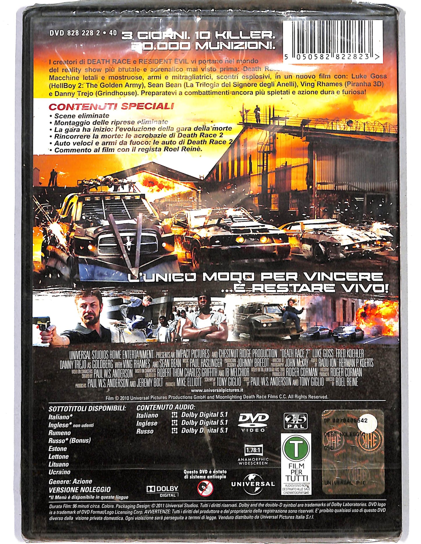 EBOND Death race 2 NOLEGGIO DVD D631336