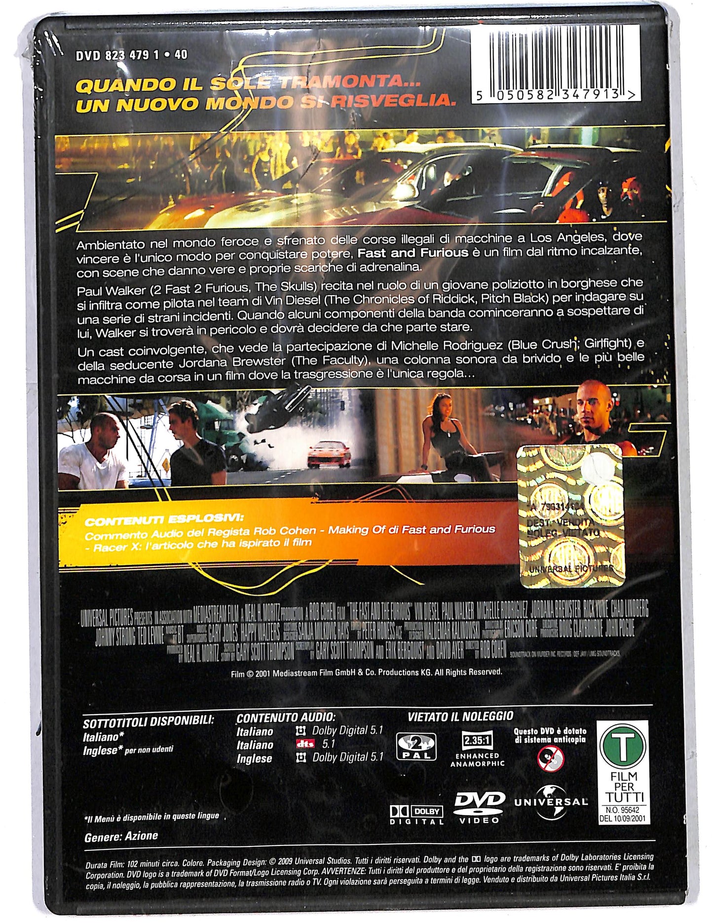 EBOND Fast and furious DVD D631351