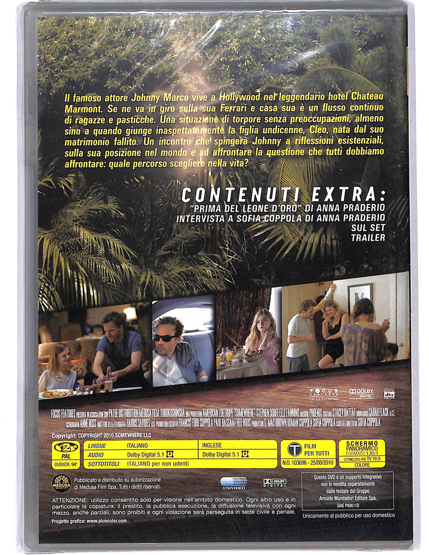 EBOND Somewhere EDITORIALE DVD D631451