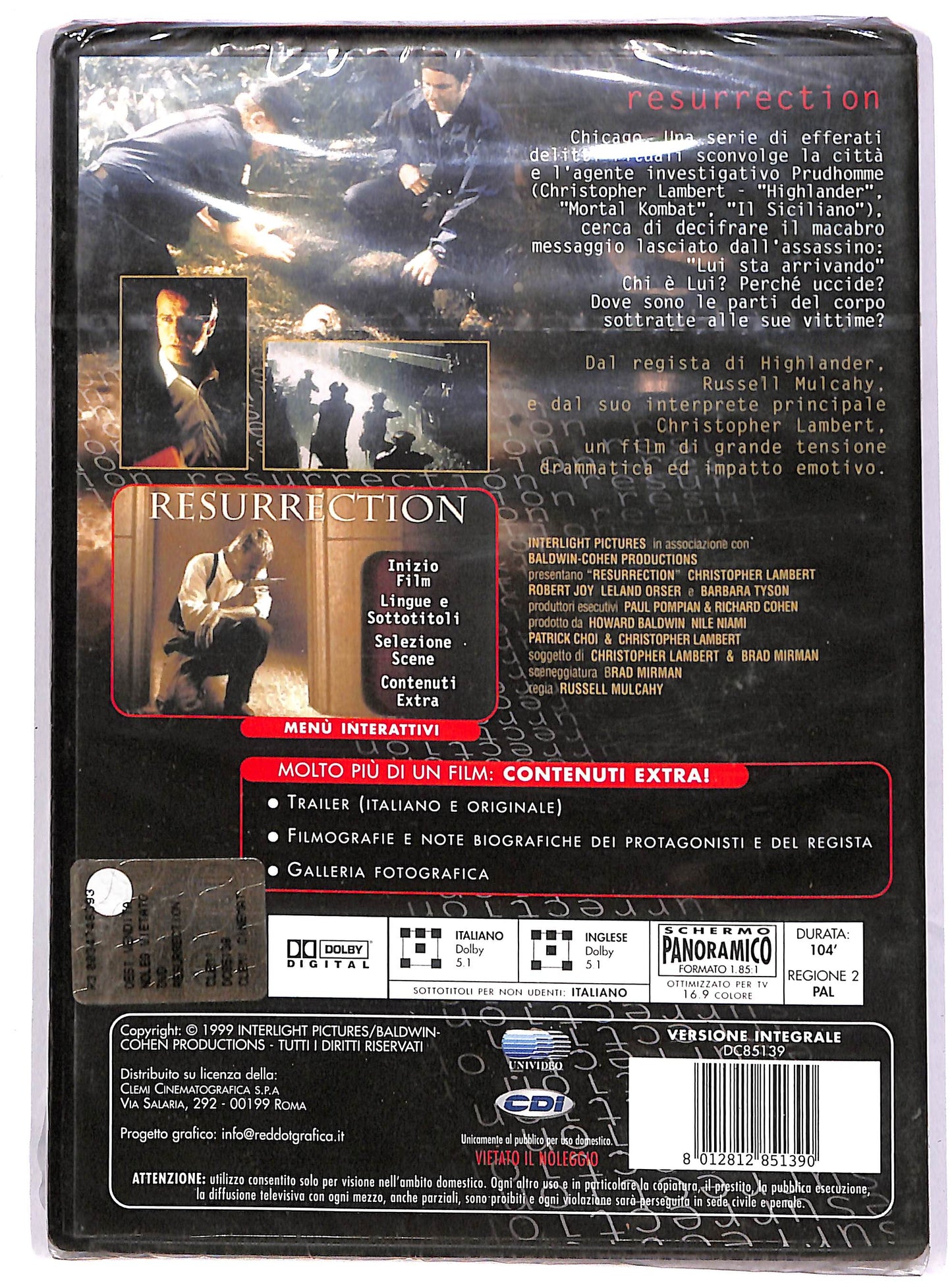 EBOND Resurrection DVD D631621