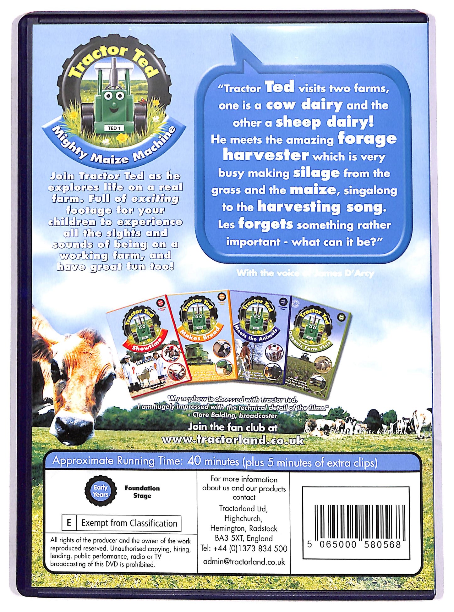 EBOND Tractor Ted Mighty Maize Machine DVD D631653