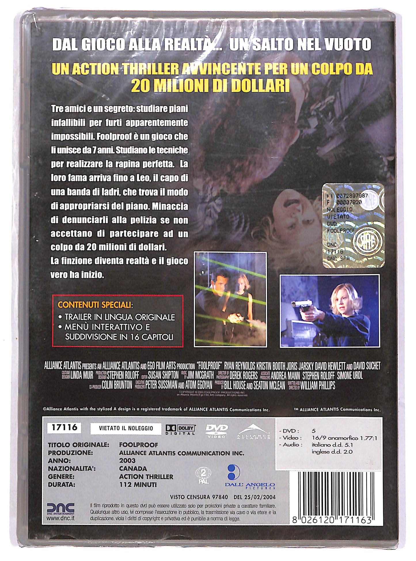 EBOND Foolproof DVD D631715
