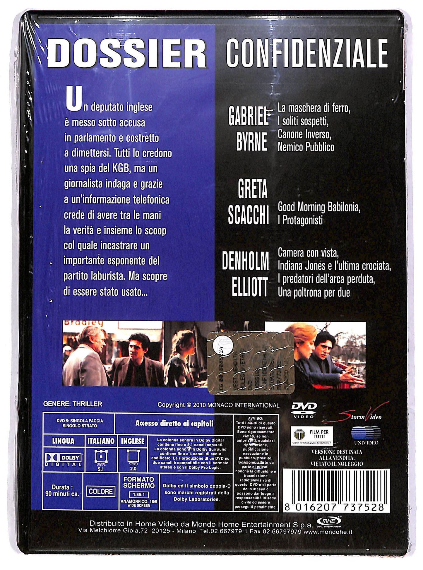 EBOND Dossier Confidenziale DVD D631837