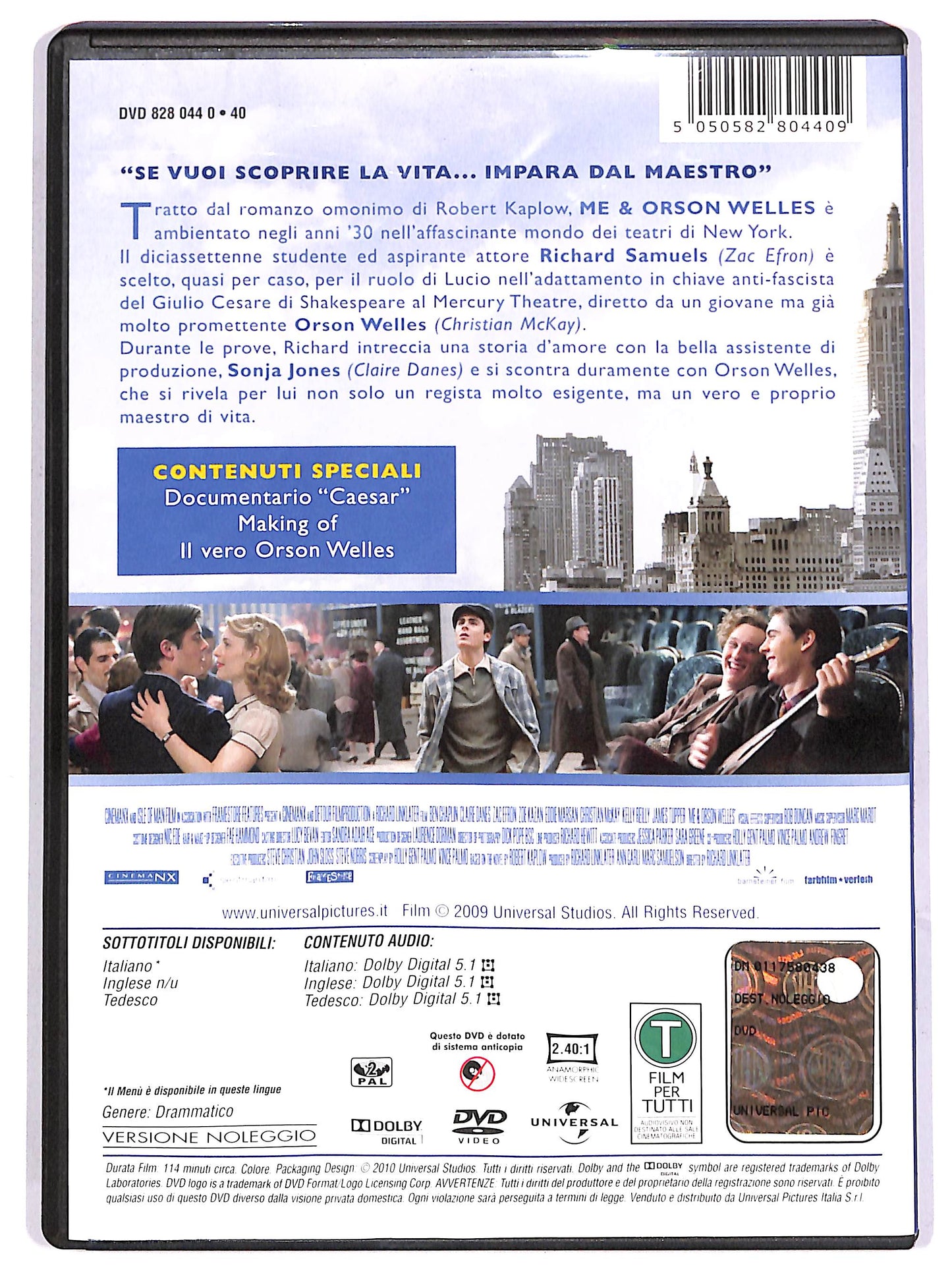EBOND Me e Orson Wells NOLEGGIO DVD D631839