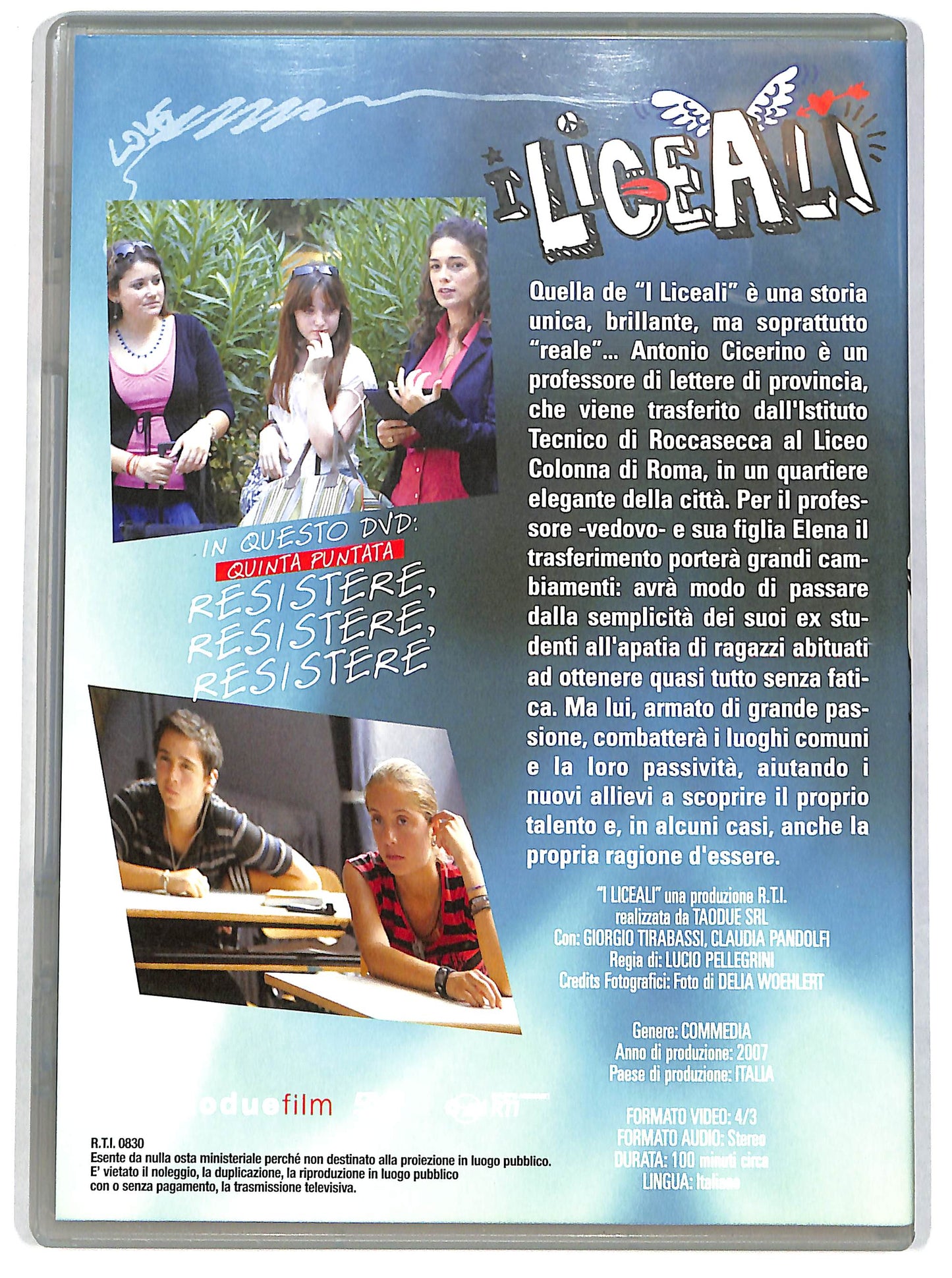 EBOND I Liceali Prima Stagione Episodio 5 EDITORIALE DVD D631943