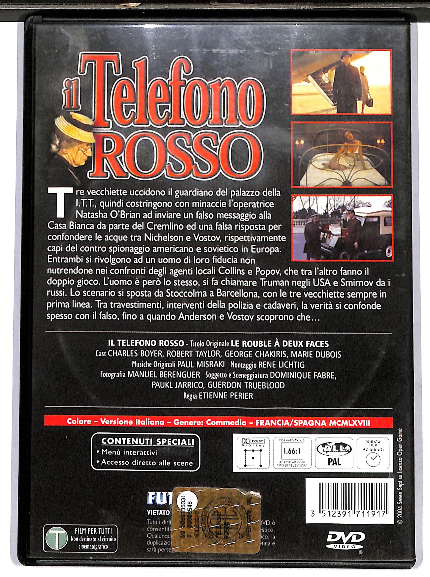 EBOND il telefono rosso DVD D632017