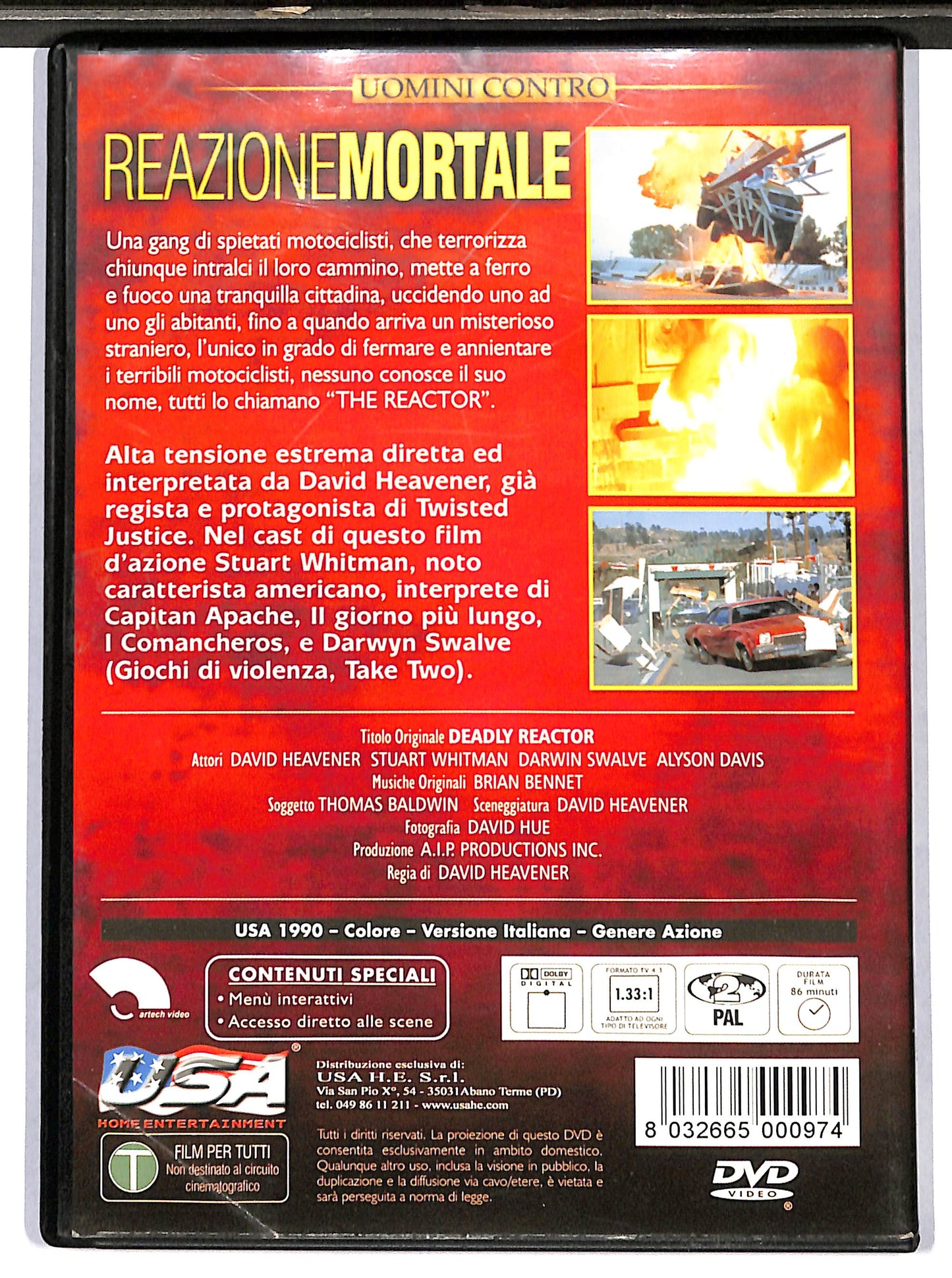 EBOND reazione mortale DVD D632021