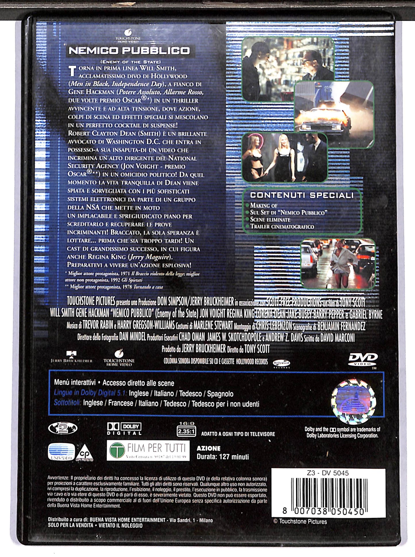 EBOND nemico pubblico DVD D632036