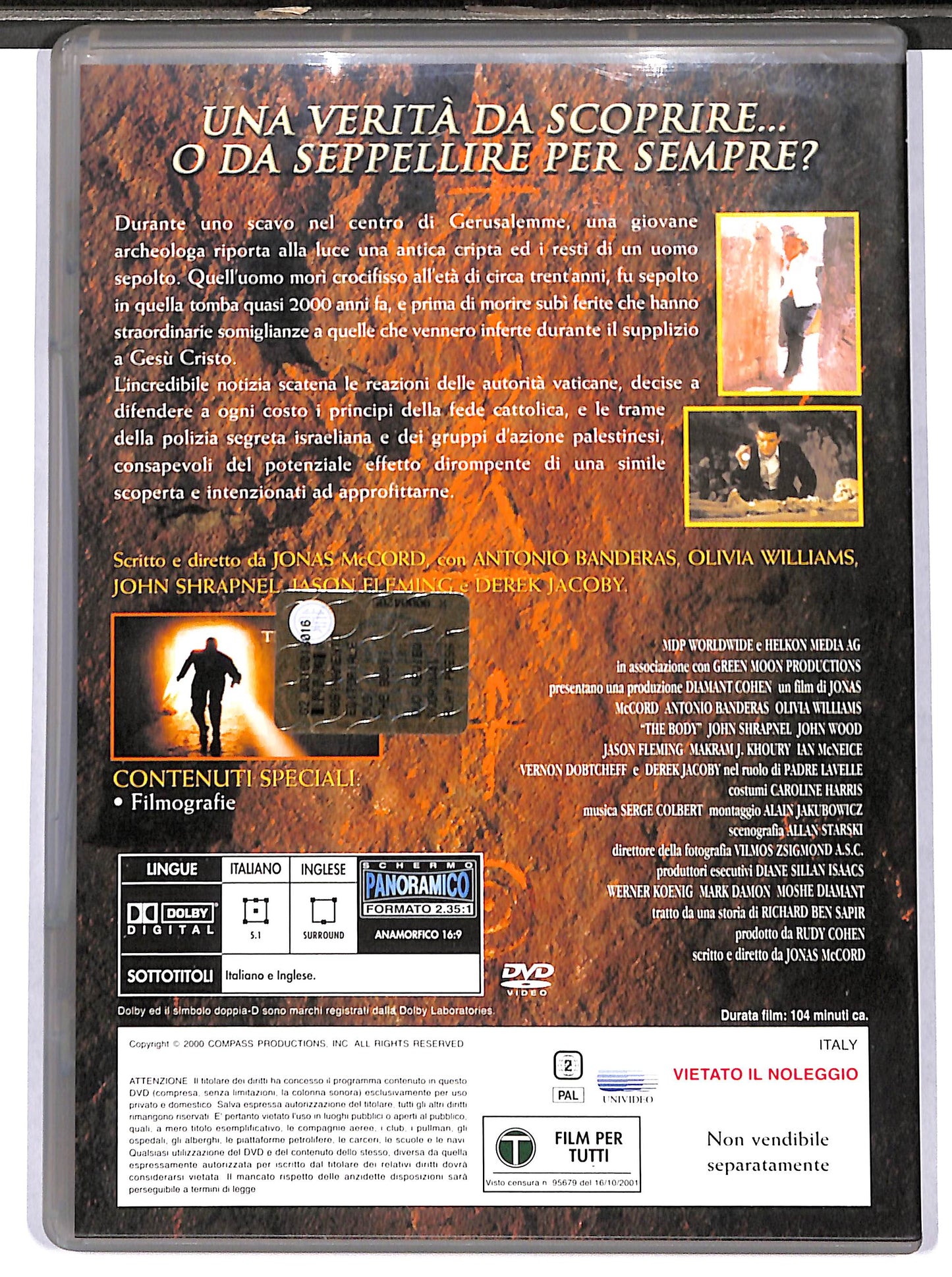 EBOND The Body EDITORIALE DVD D632058