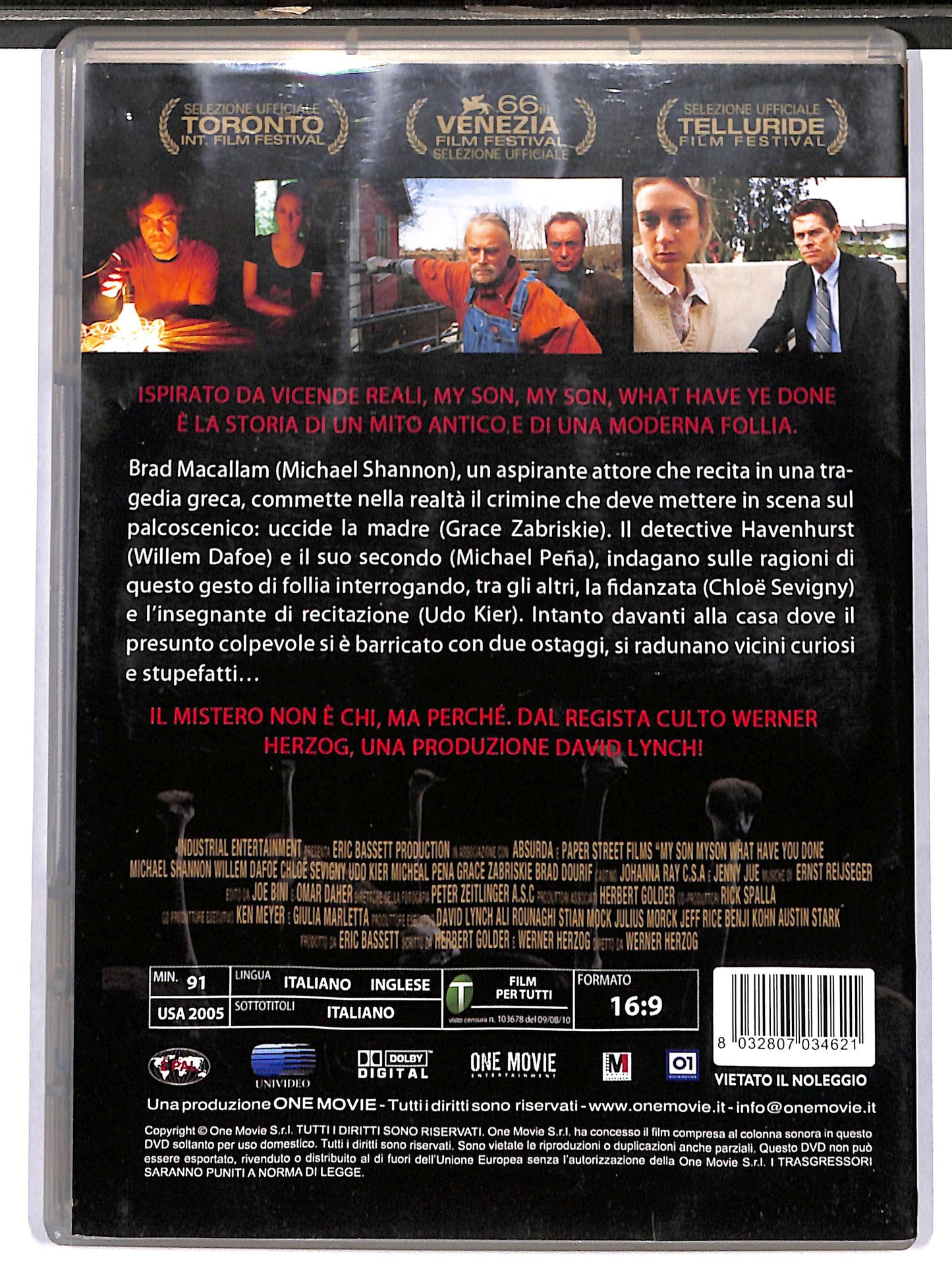 EBOND my son my son what have ye done DVD D632202