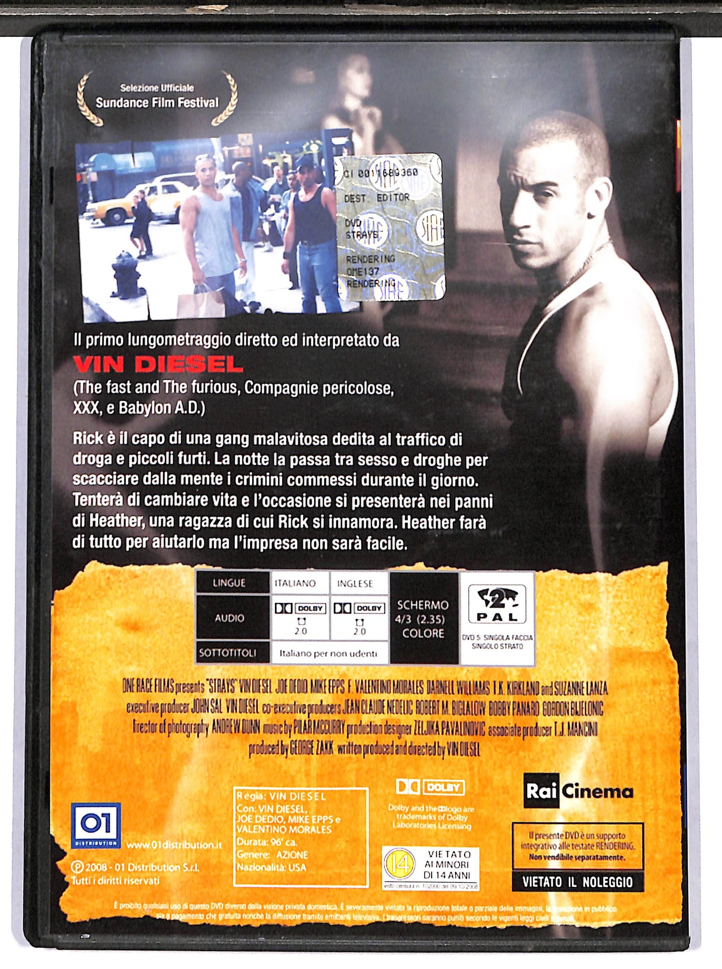 EBOND Strays EDITORIALE DVD D632213