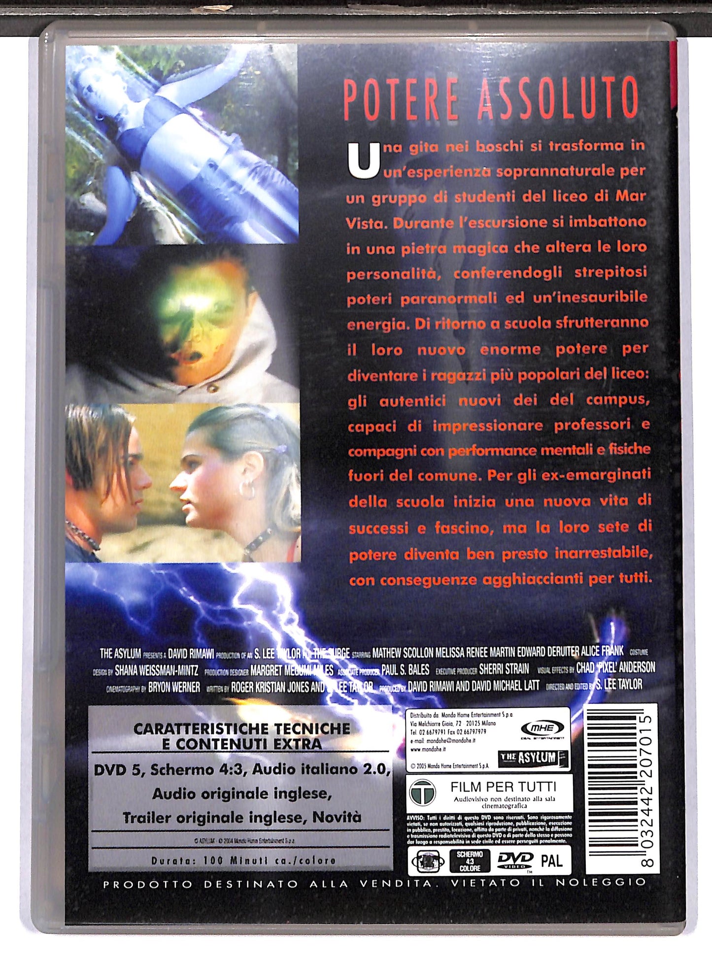 EBOND Potere assoluto DVD D632221
