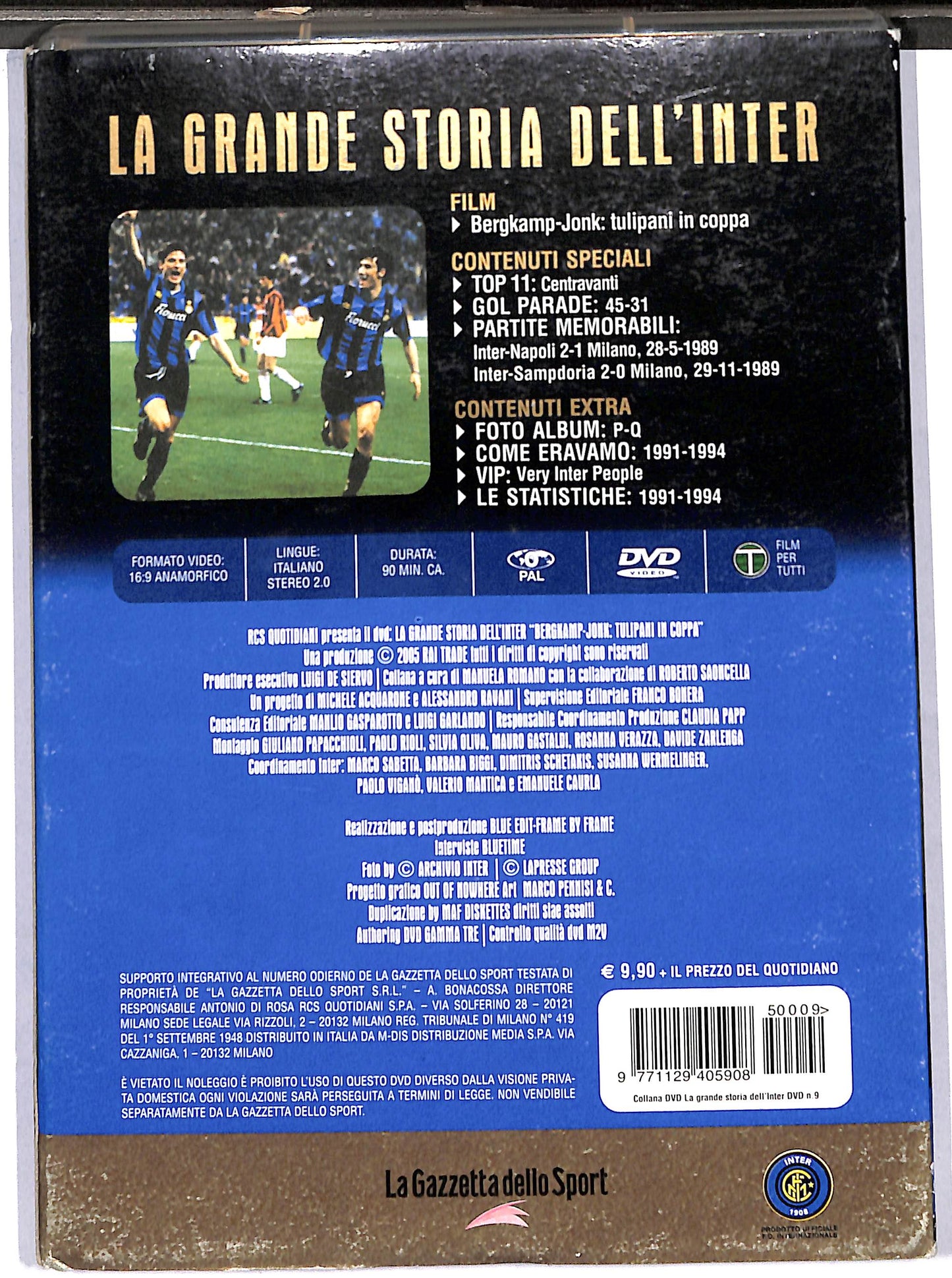 EBOND la grande storia dell'inter volume 9 EDITORIALE DVD D632247