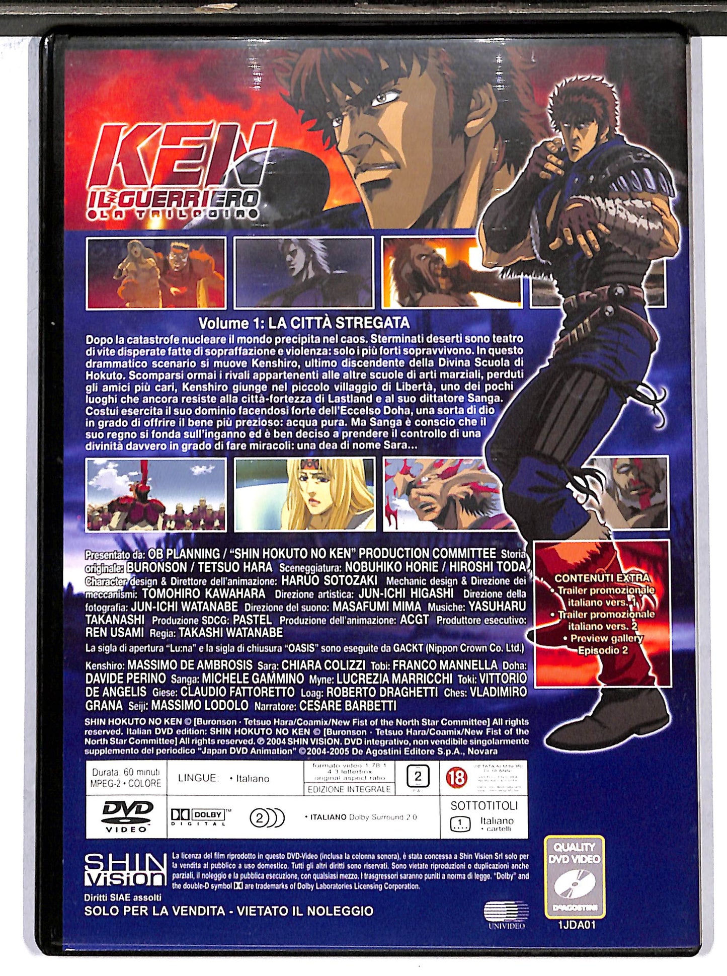 EBOND Ken il Guerriero La trilogia Vol. 1 La citta stregata EDITORIALE DVD D632254