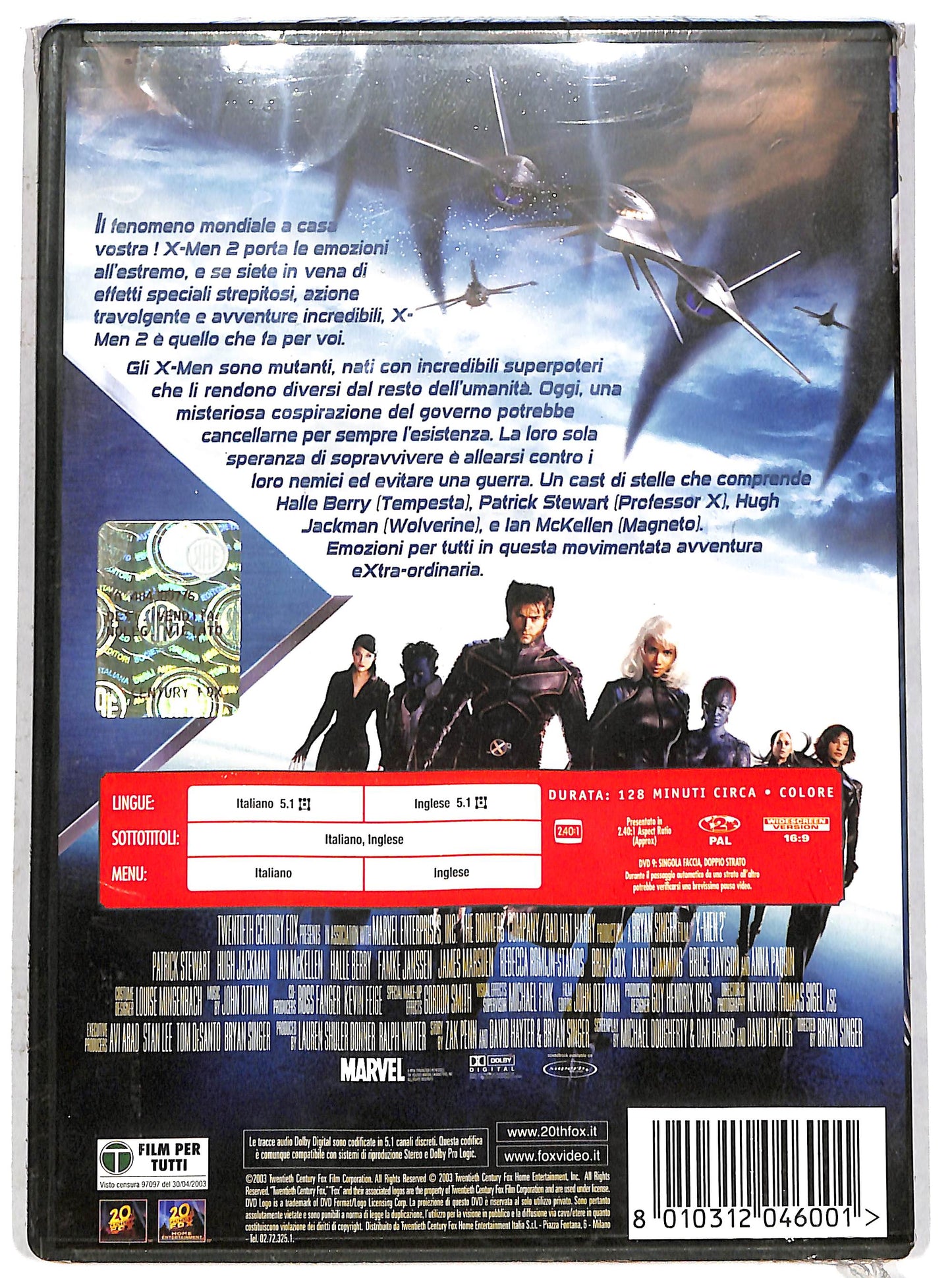 EBOND X-Men 2 DVD D632327