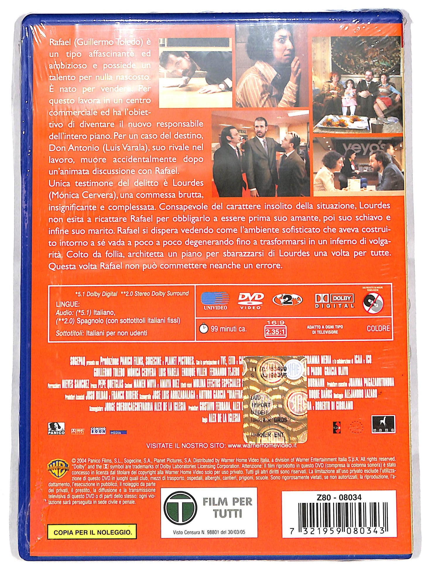 EBOND Crimen perfecto - Finche morte non li separi DVD D632364