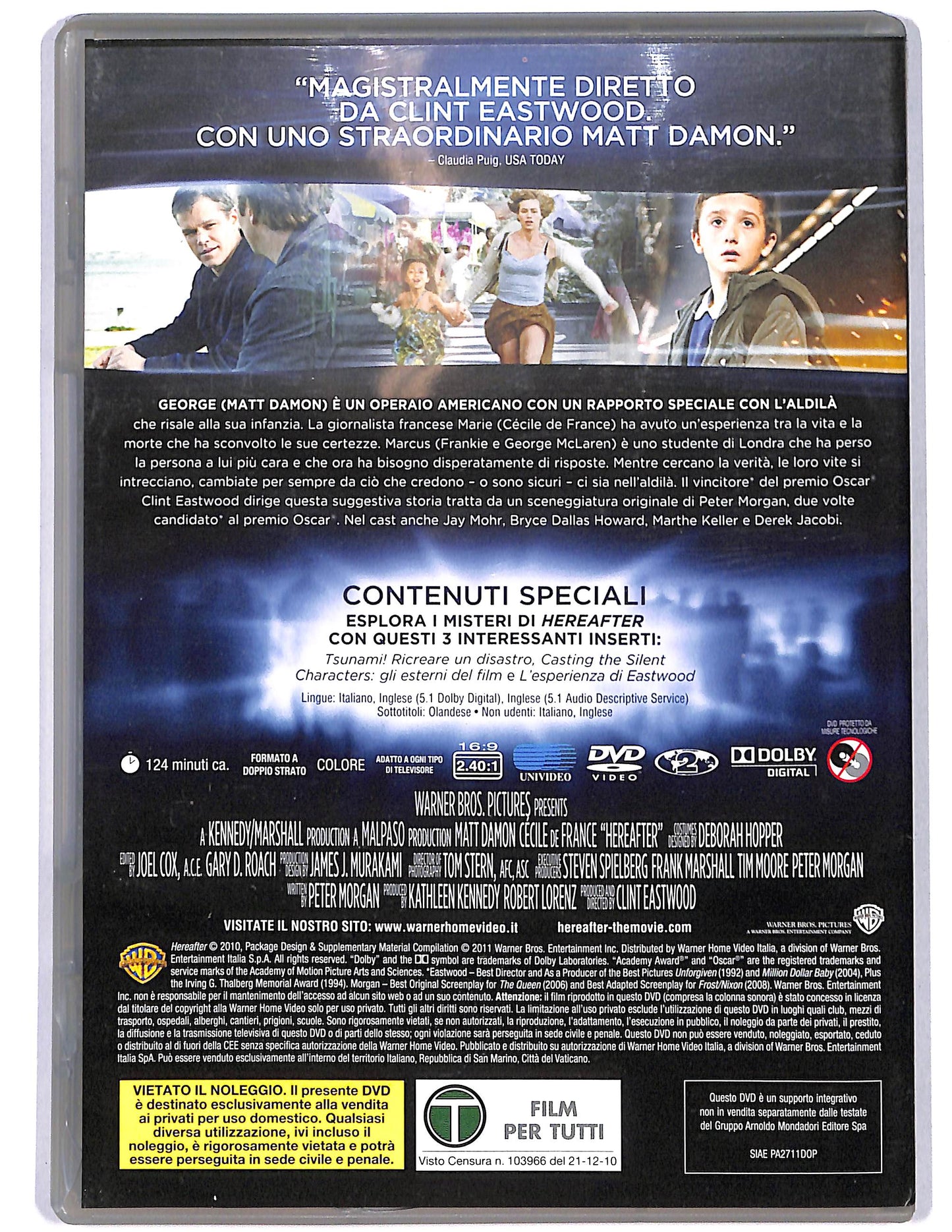EBOND Hereafter EDITORIALE DVD D632411