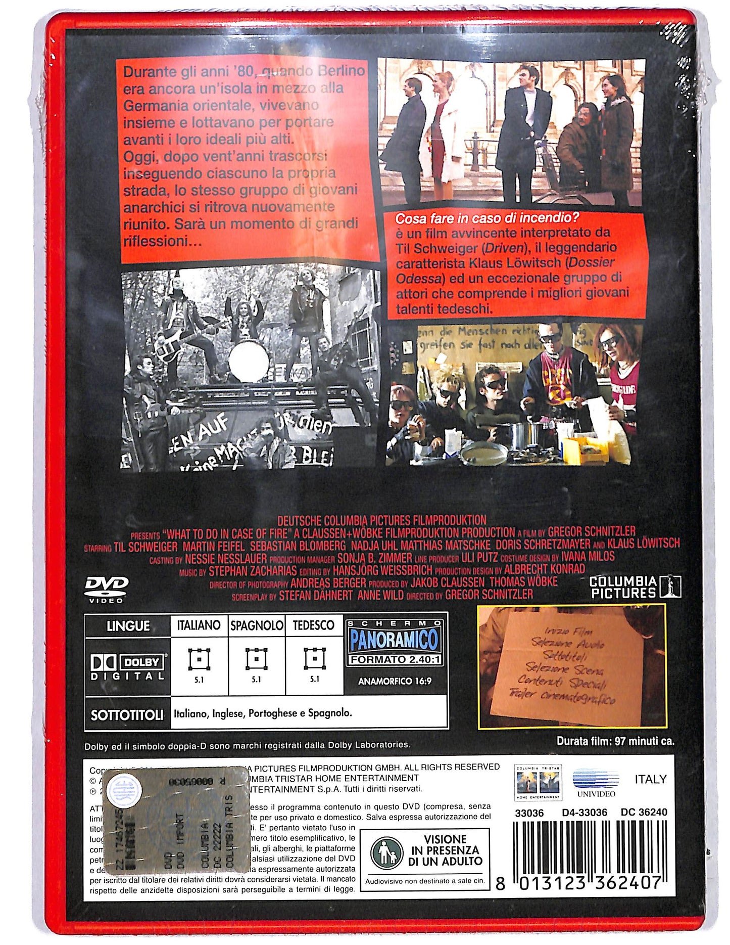 EBOND Cosa fare in caso di incendio? DVD D632516