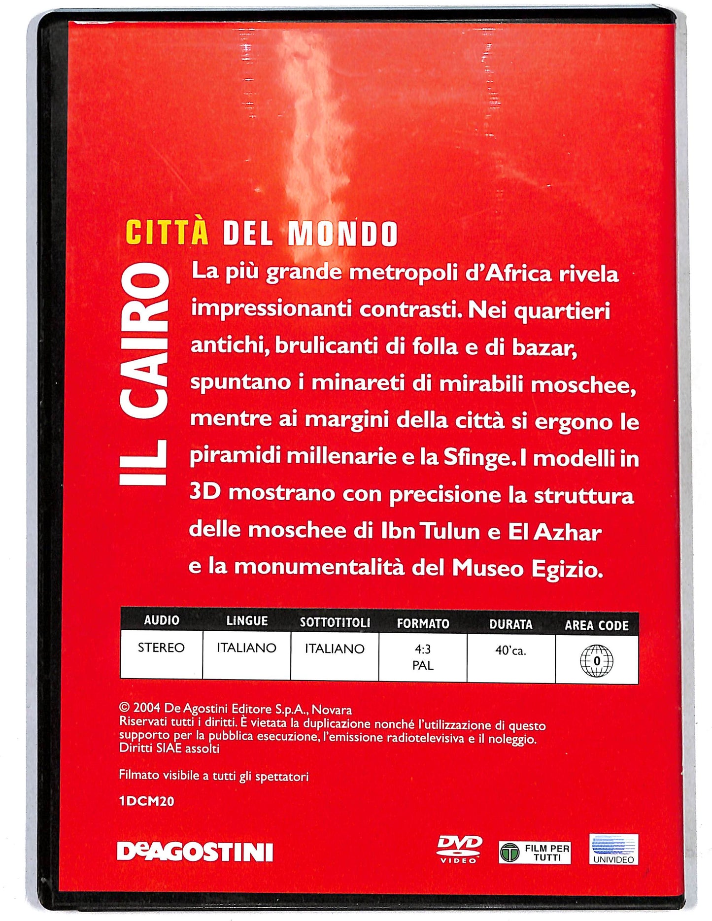 EBOND Citta del mondo Il Cairo EDITORIALE DVD D632821