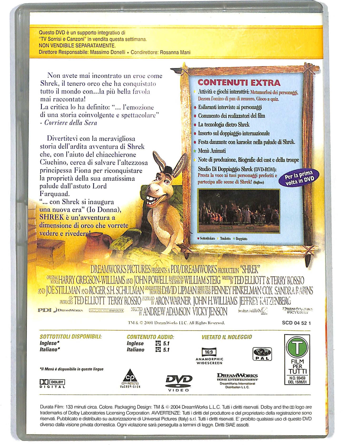 EBOND Shrek EDITORIALE DVD D632830