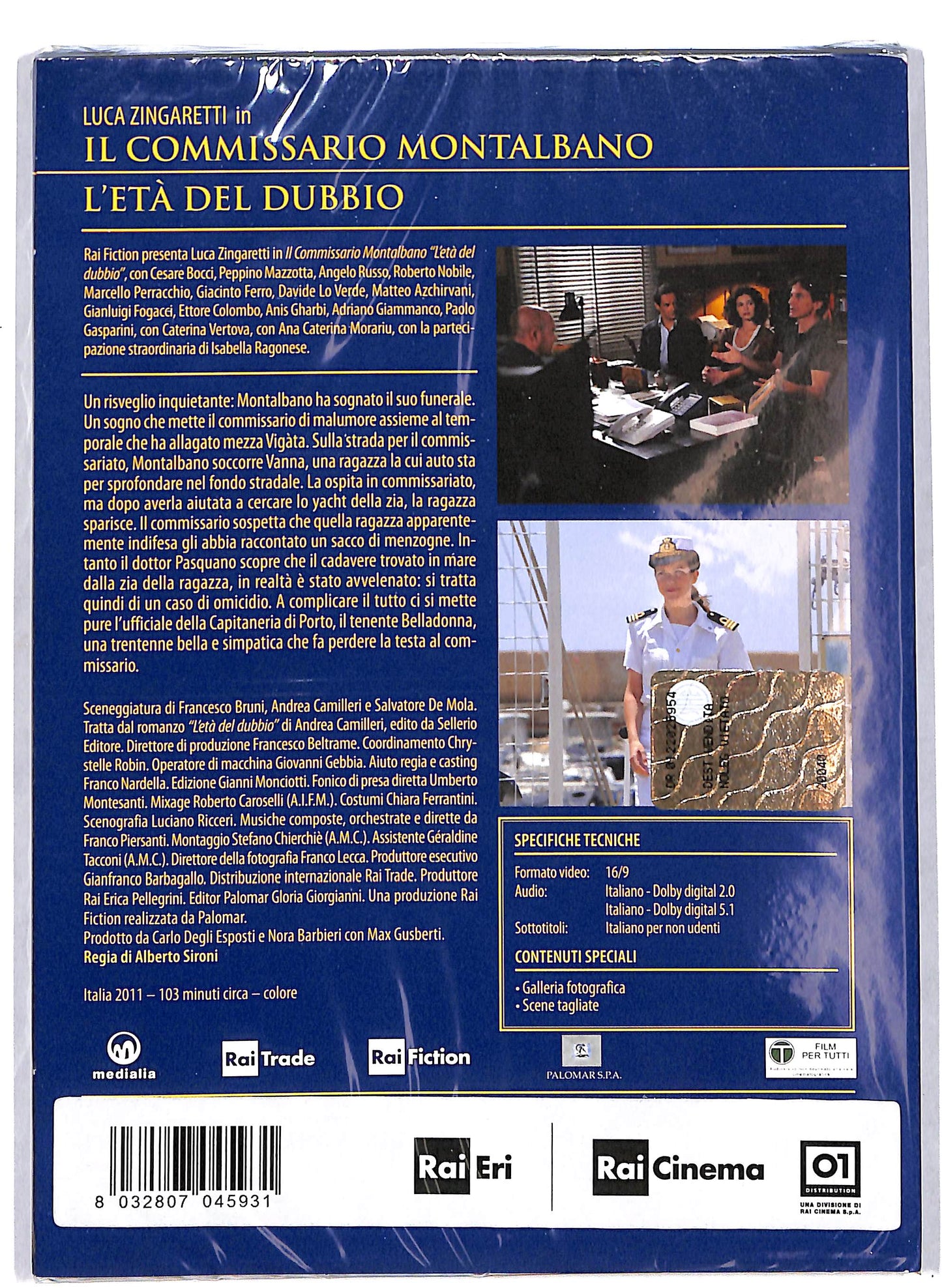 EBOND Il commissario Montalbano L'eta del dubbio Slipcase DVD D632903